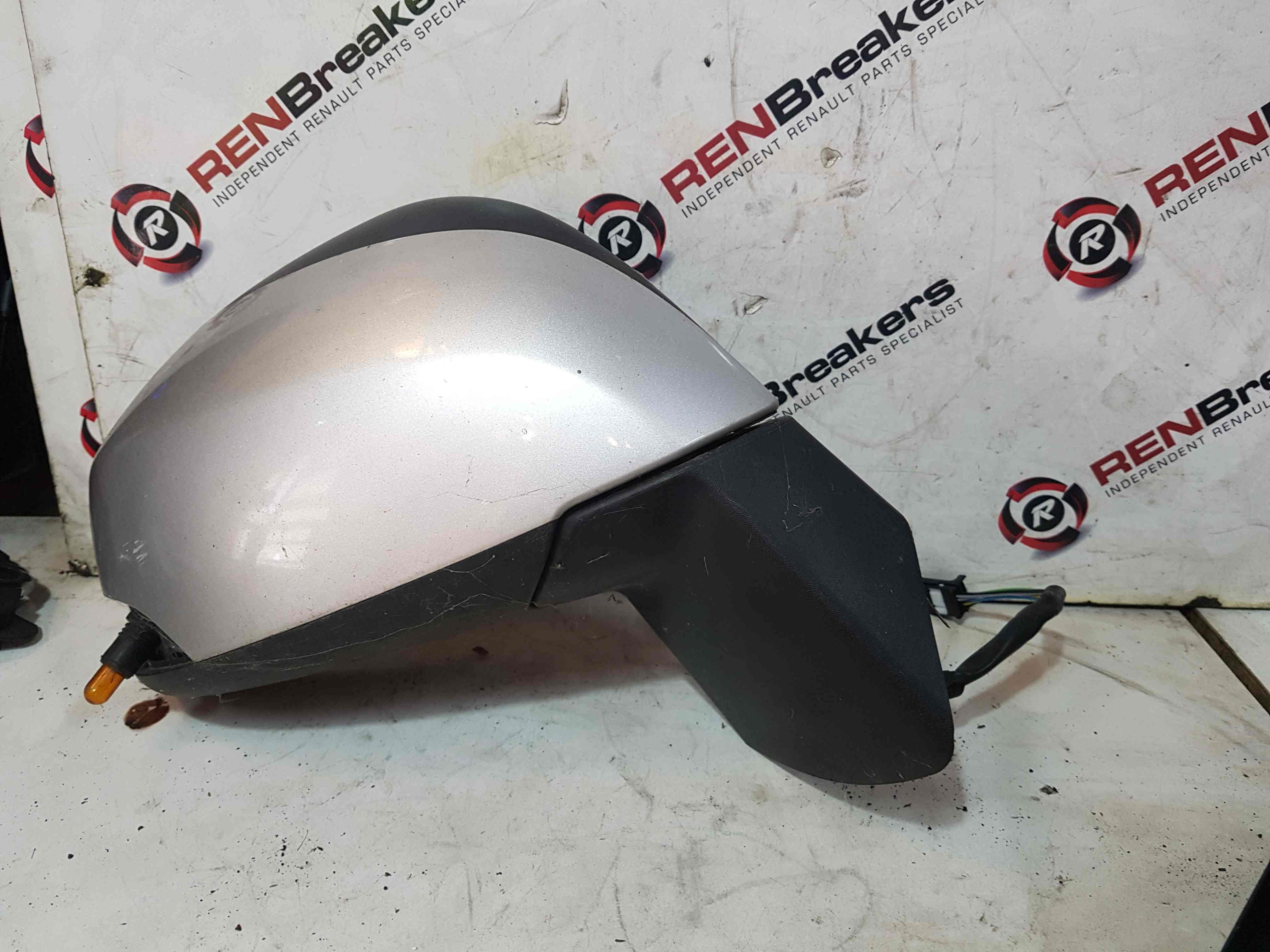 Thumb 5 Renault Scenic MK3 2009-2016 Drivers Os Wing Mirror Silver Ted69  