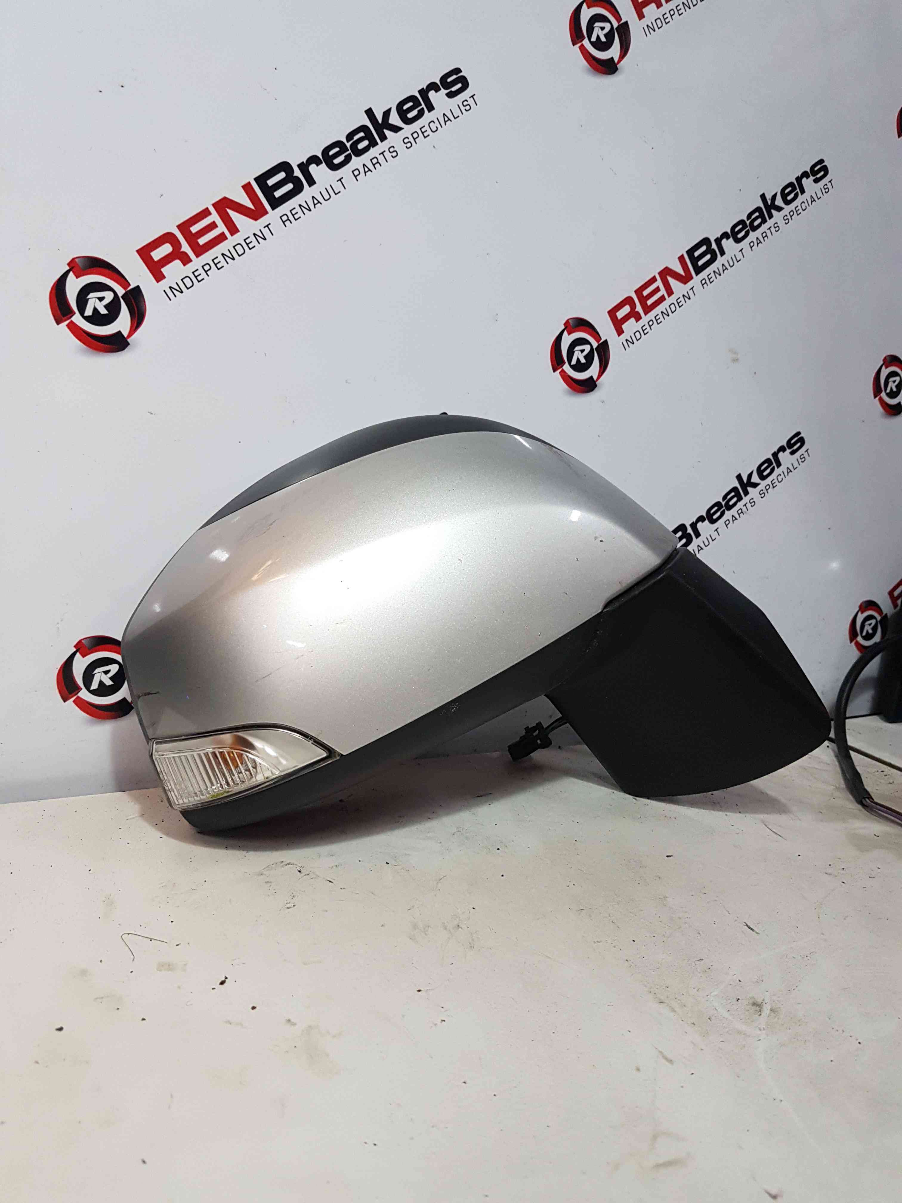 Thumb 2 Renault Scenic MK3 2009-2016 Drivers Os Wing Mirror Silver Ted69 cracked