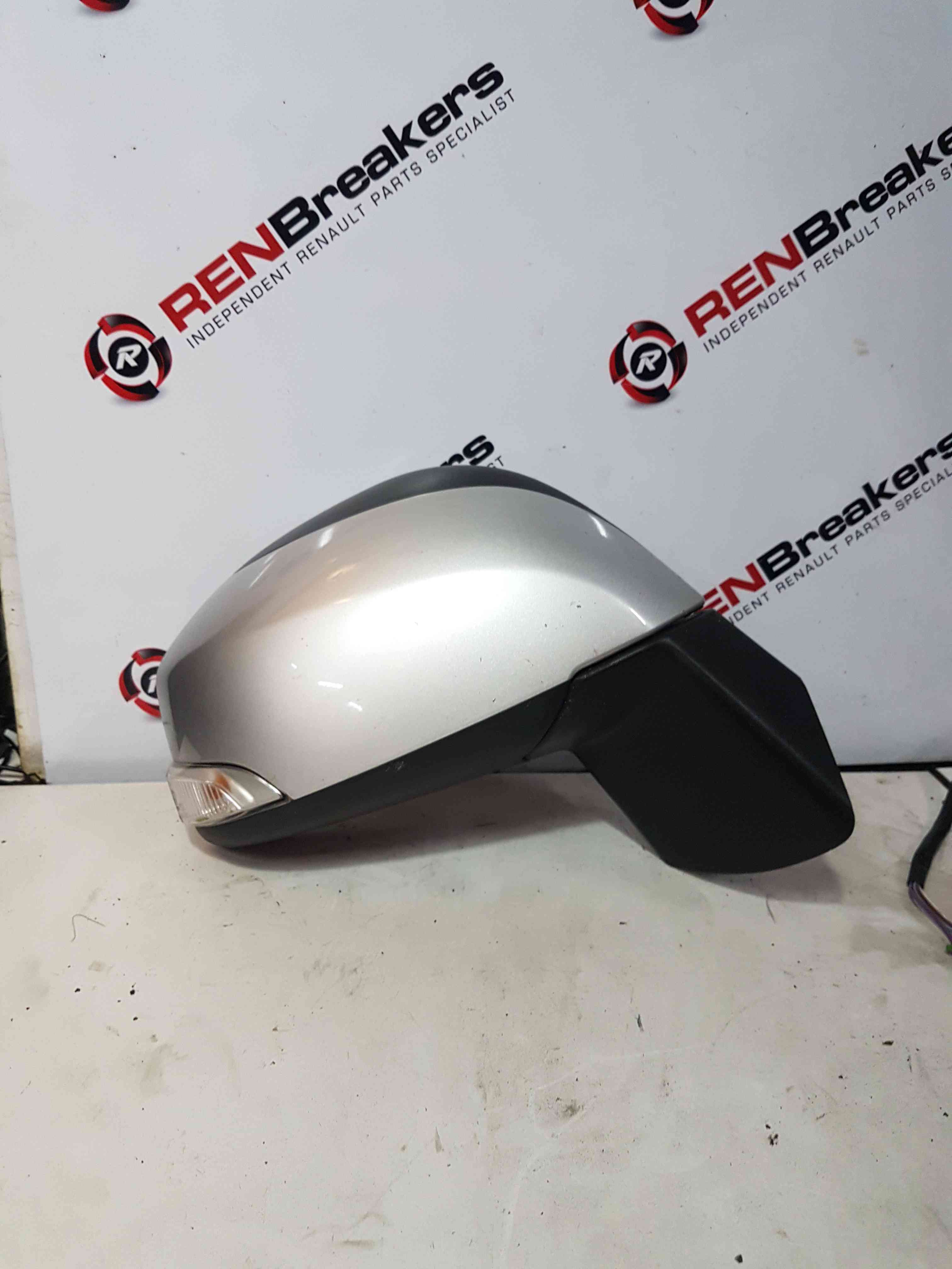 Thumb 11 Renault Scenic MK3 2009-2016 Drivers Os Wing Mirror Silver Ted69 cracked