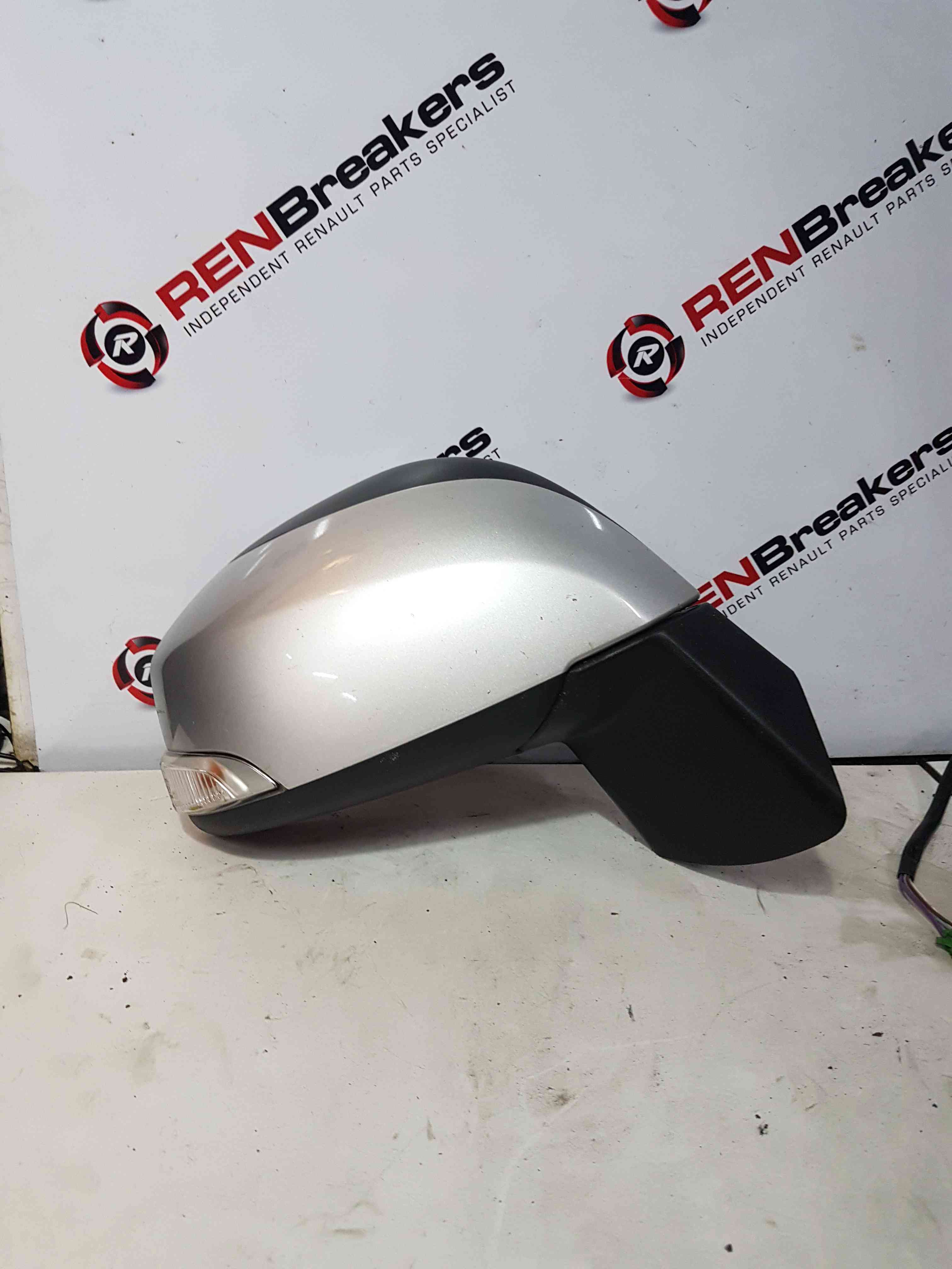 Thumb 12 Renault Scenic MK3 2009-2016 Drivers Os Wing Mirror Silver Ted69 cracked