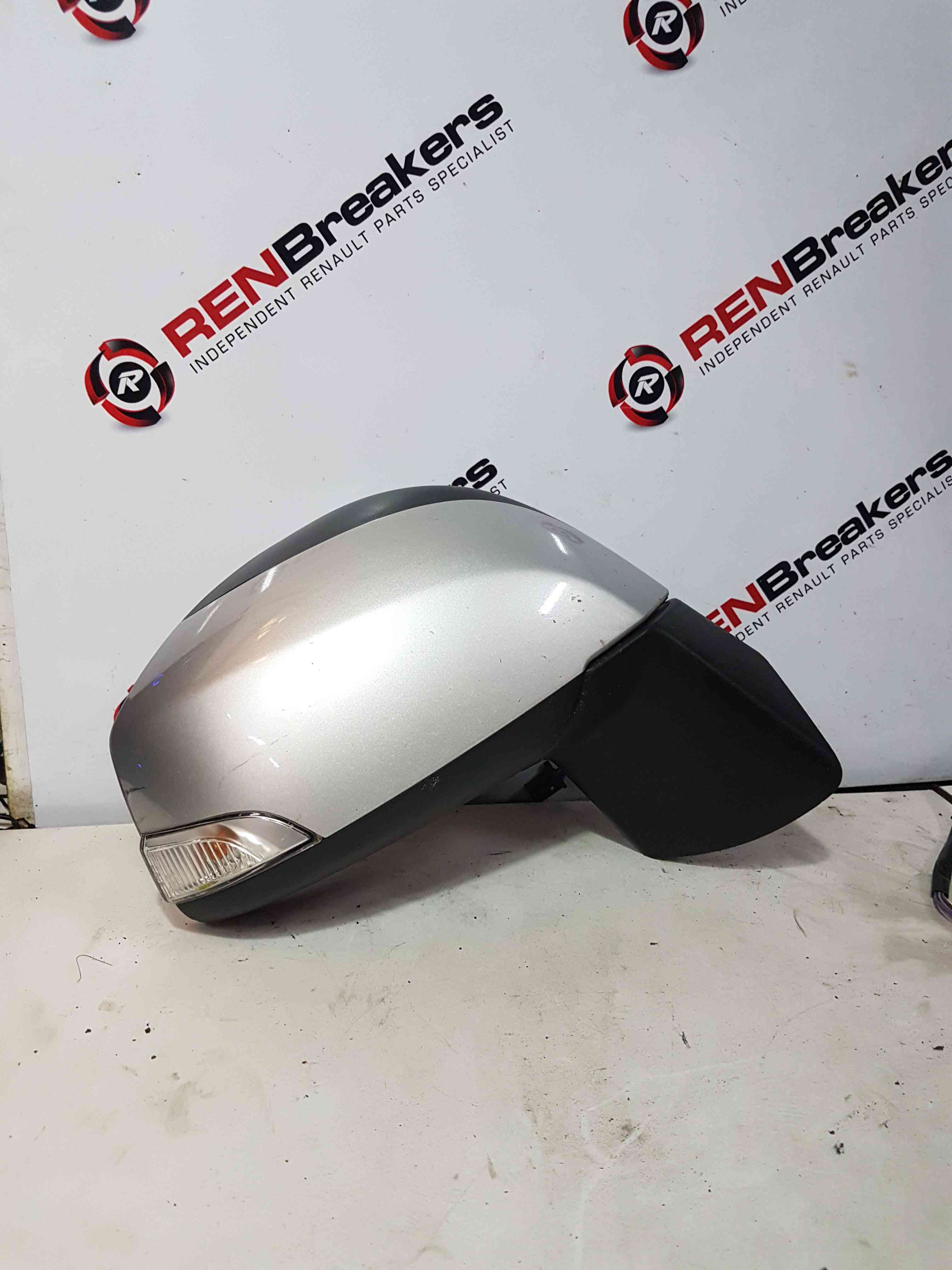 Thumb 7 Renault Scenic MK3 2009-2016 Drivers Os Wing Mirror Silver Ted69 cracked