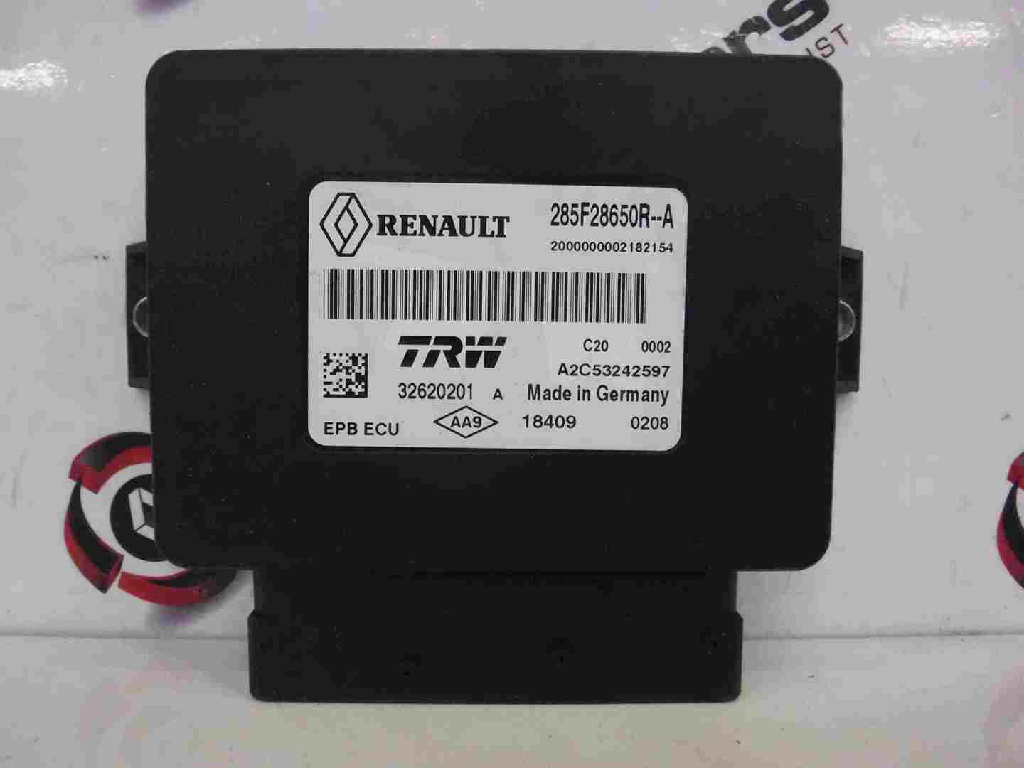 Renault Scenic MK3 2009-2016 Electronic Handbrake Parking ...