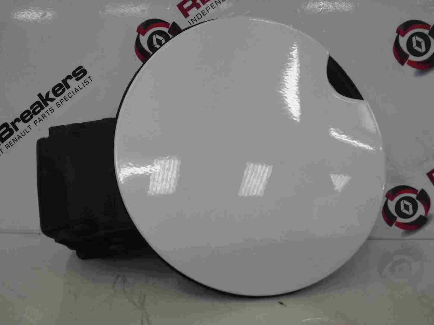 Renault Scenic MK3 2009-2016 Fuel Flap Cover White TEQNC + Backing