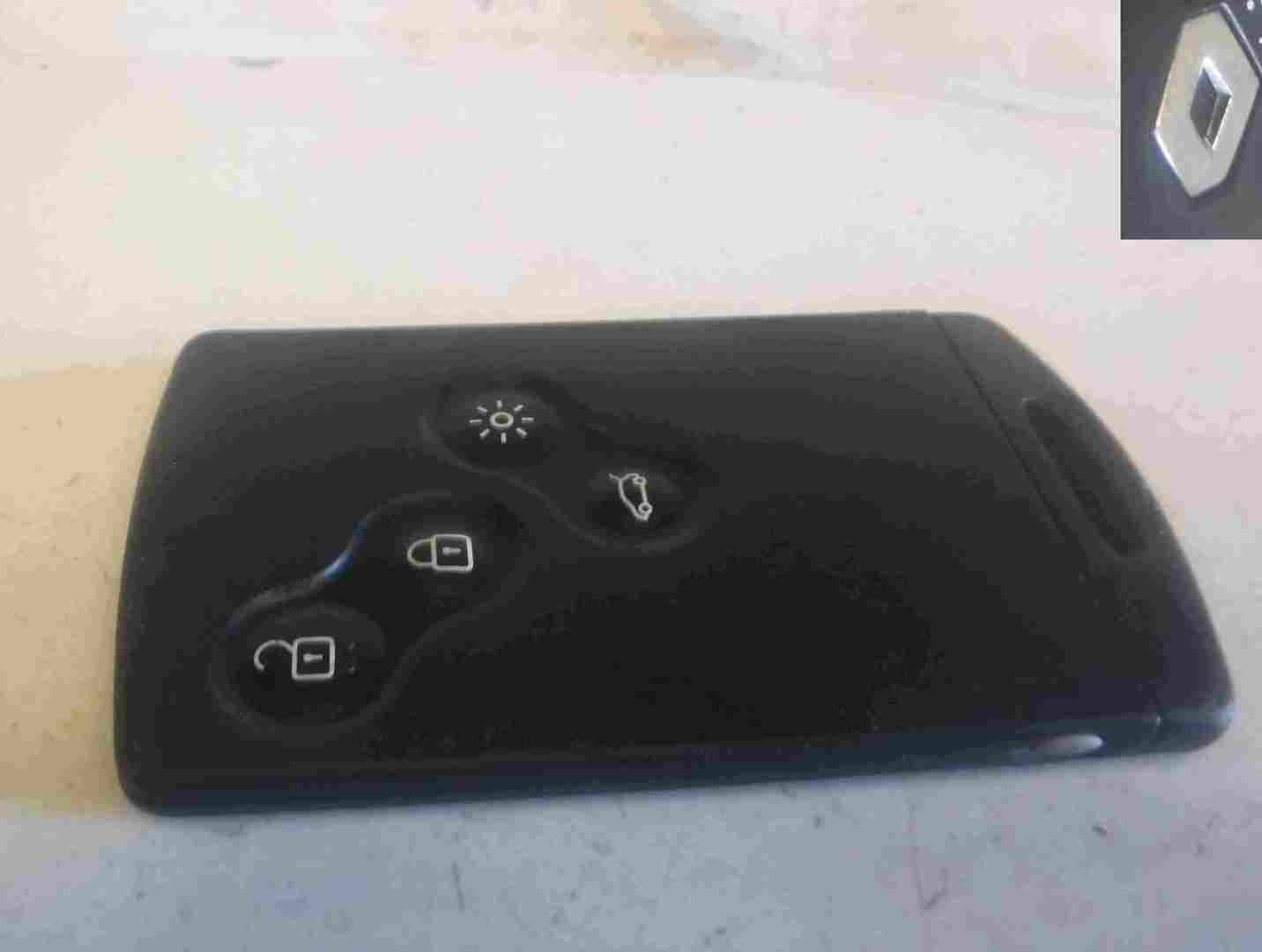 Renault Scenic MK3 2009-2016 Key Card 