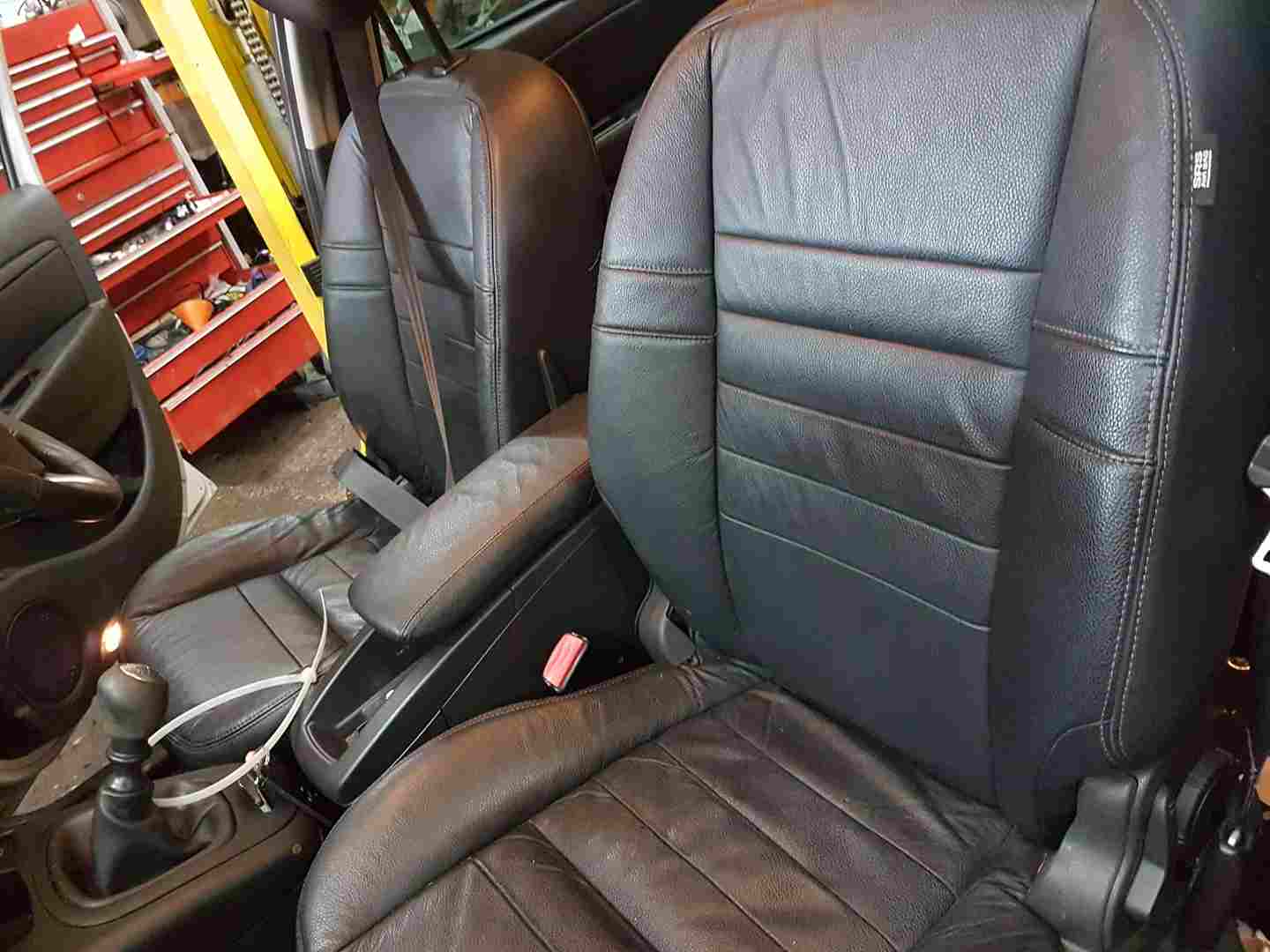 Renault Scenic MK3 2009-2016 Leather Black SET Seats Chairs Bench All Chairs
