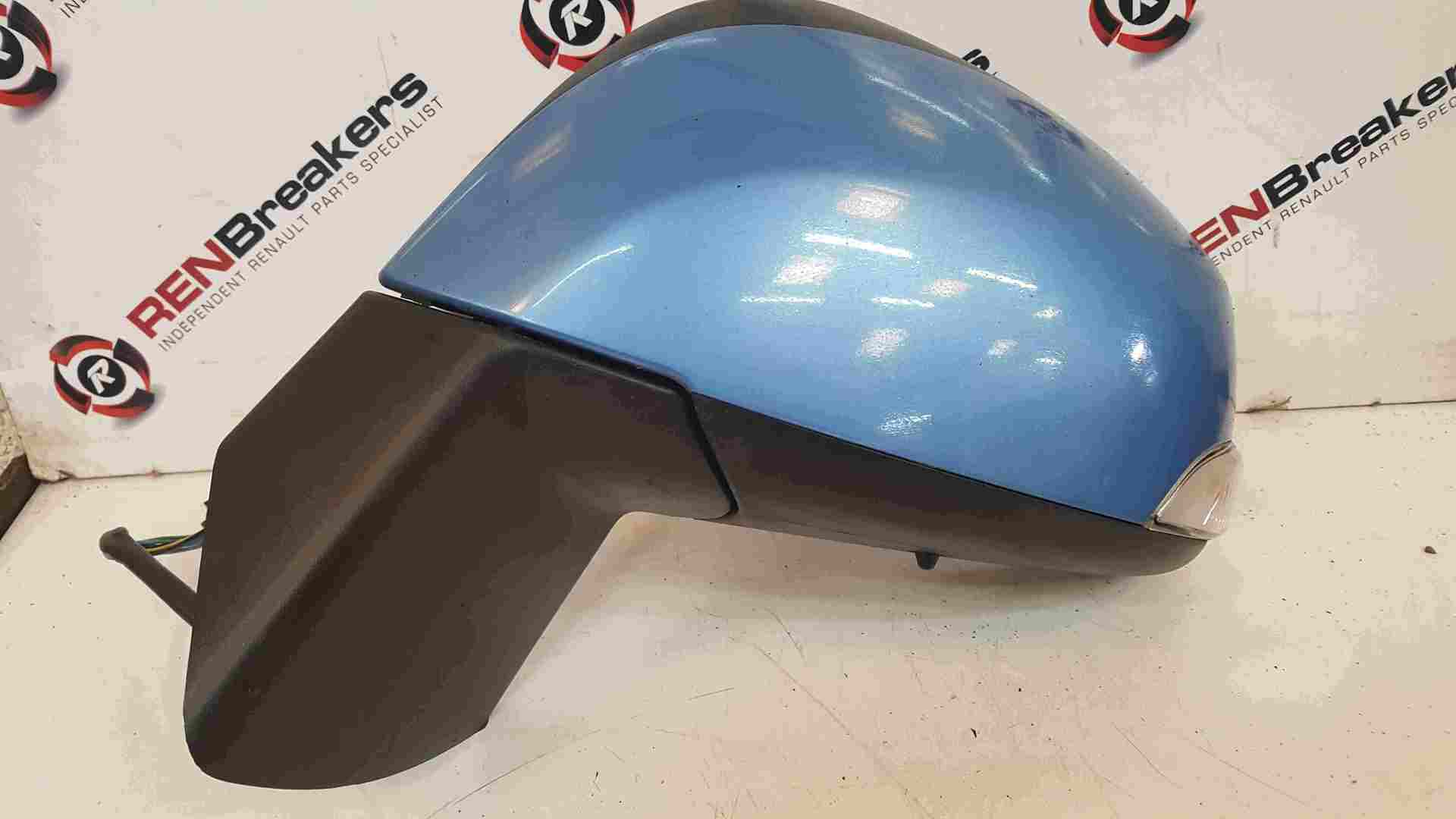 Renault Scenic MK3 2009-2016 Passenger NS Wing Mirror Blue TERPB