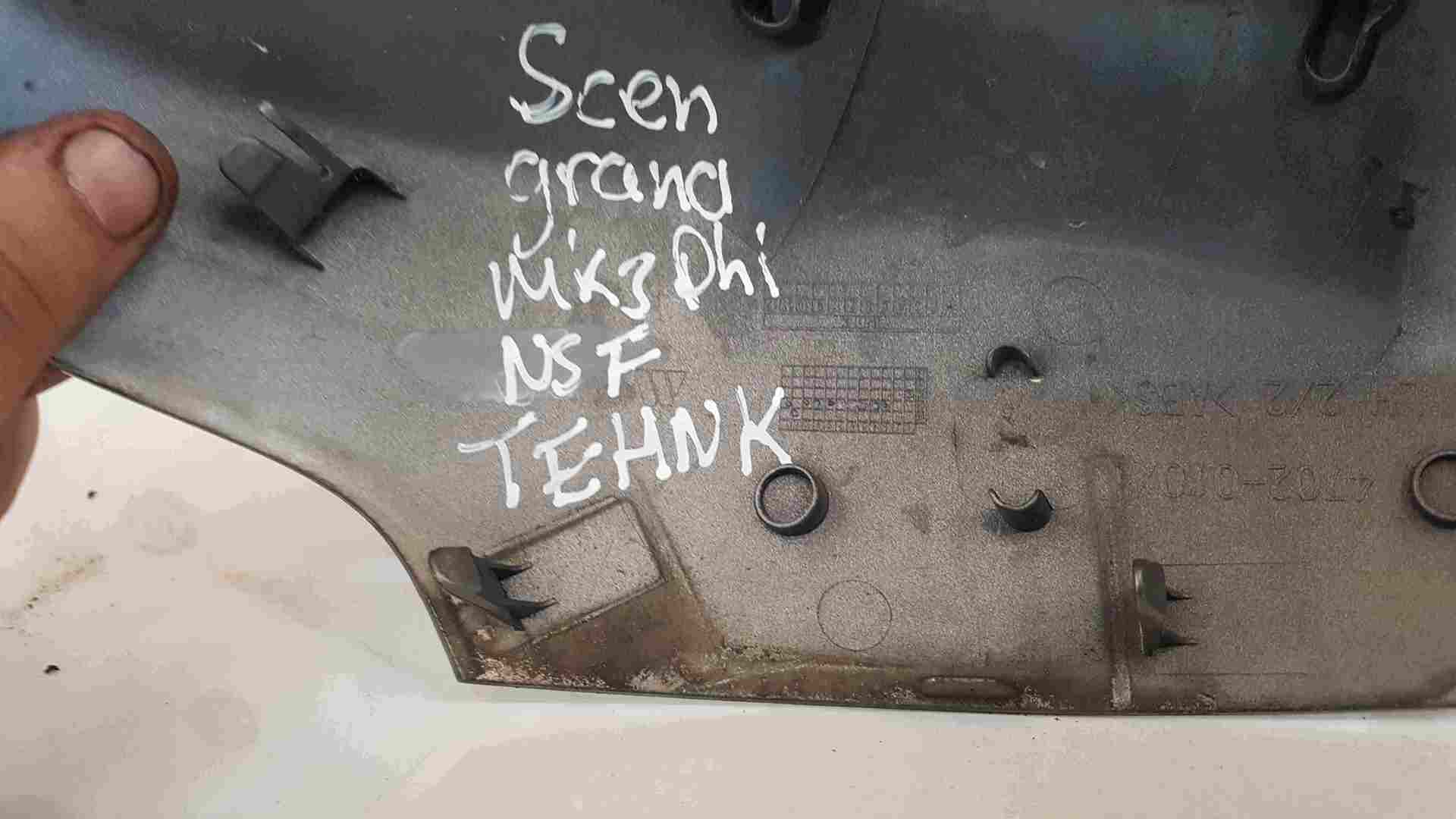 Thumb 2 Renault Scenic MK3 2009-2016 Passenger NS Wing Mirror Cover Beige TEHNK