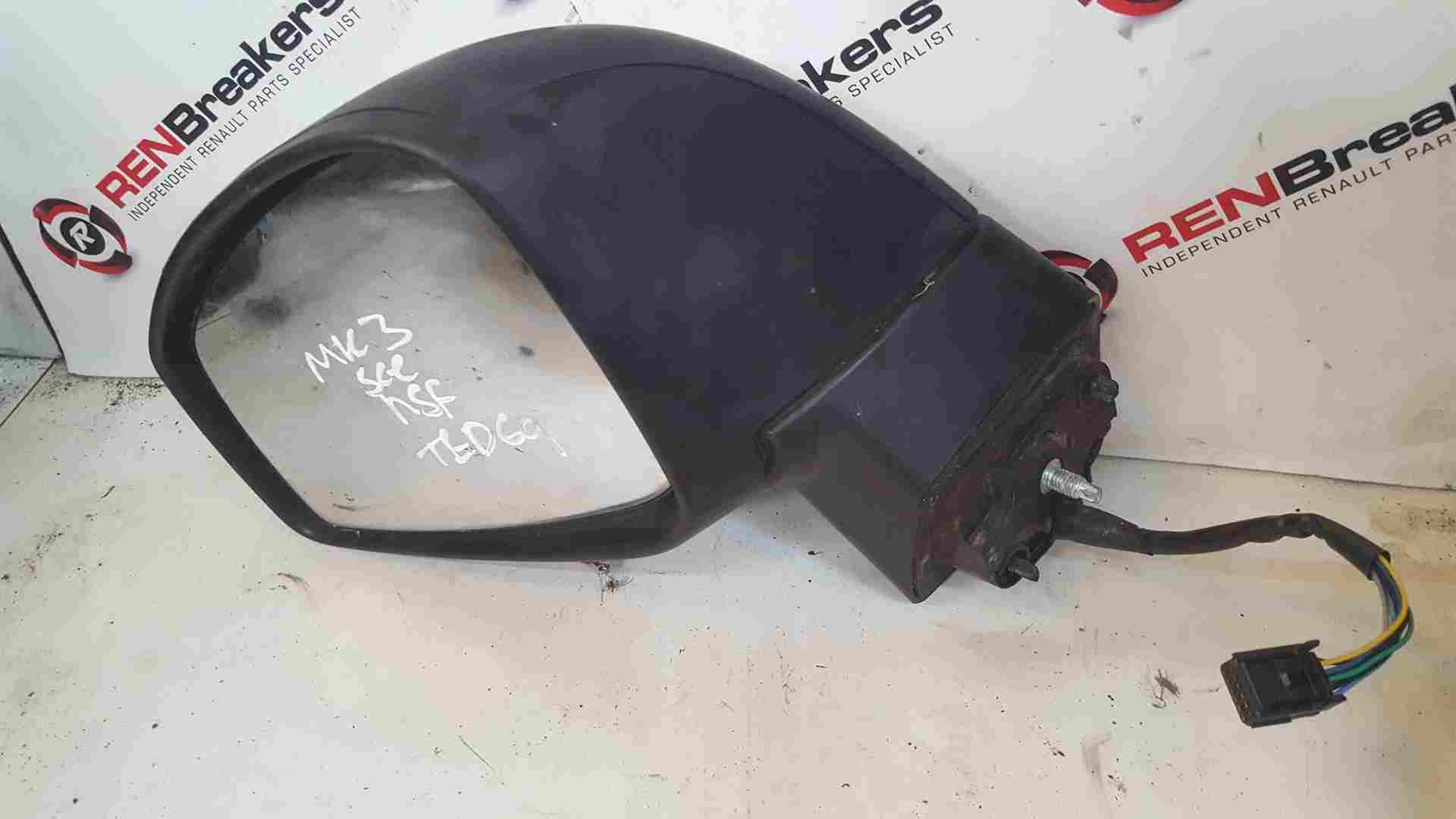 Thumb 2 Renault Scenic MK3 2009-2016 Passenger NS Wing Mirror Silver TED69