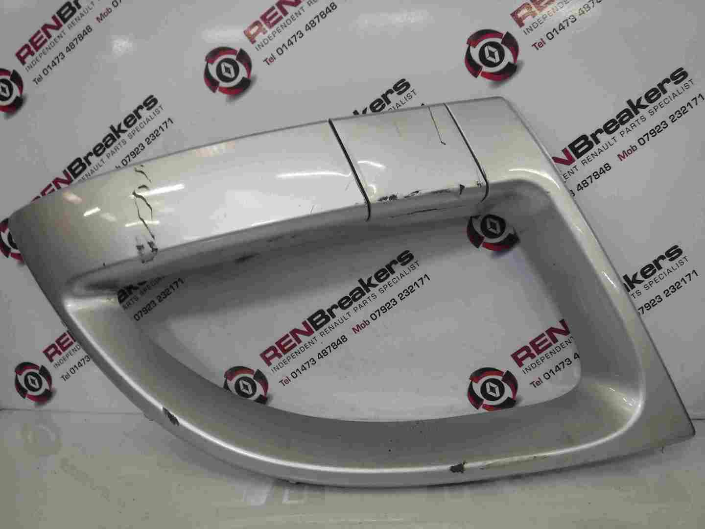 Renault Scenic MK3 2009-2016 Passenger NSF Front Bumper Fog Surround Trim Silver