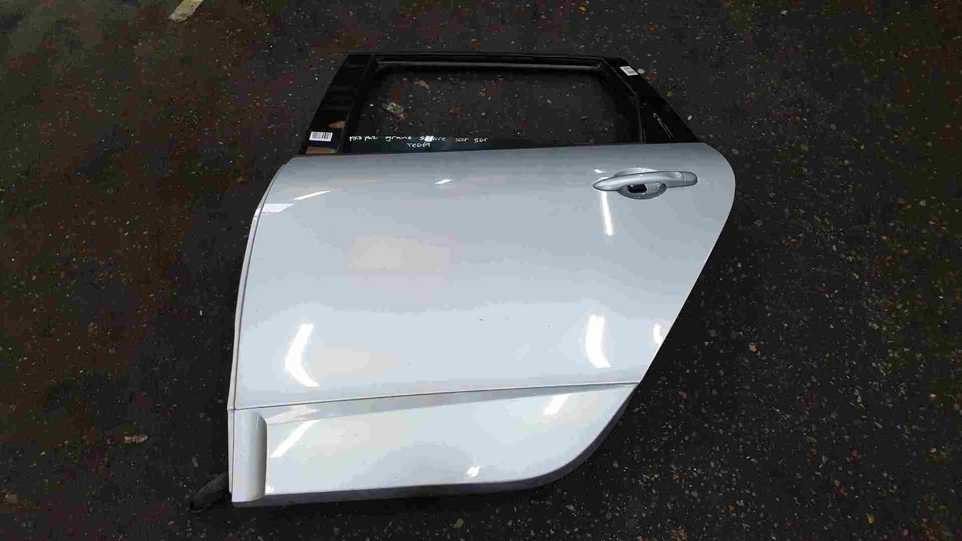 Renault Scenic MK3 2009-2016 Passenger NSR Rear Door Silver Ted69