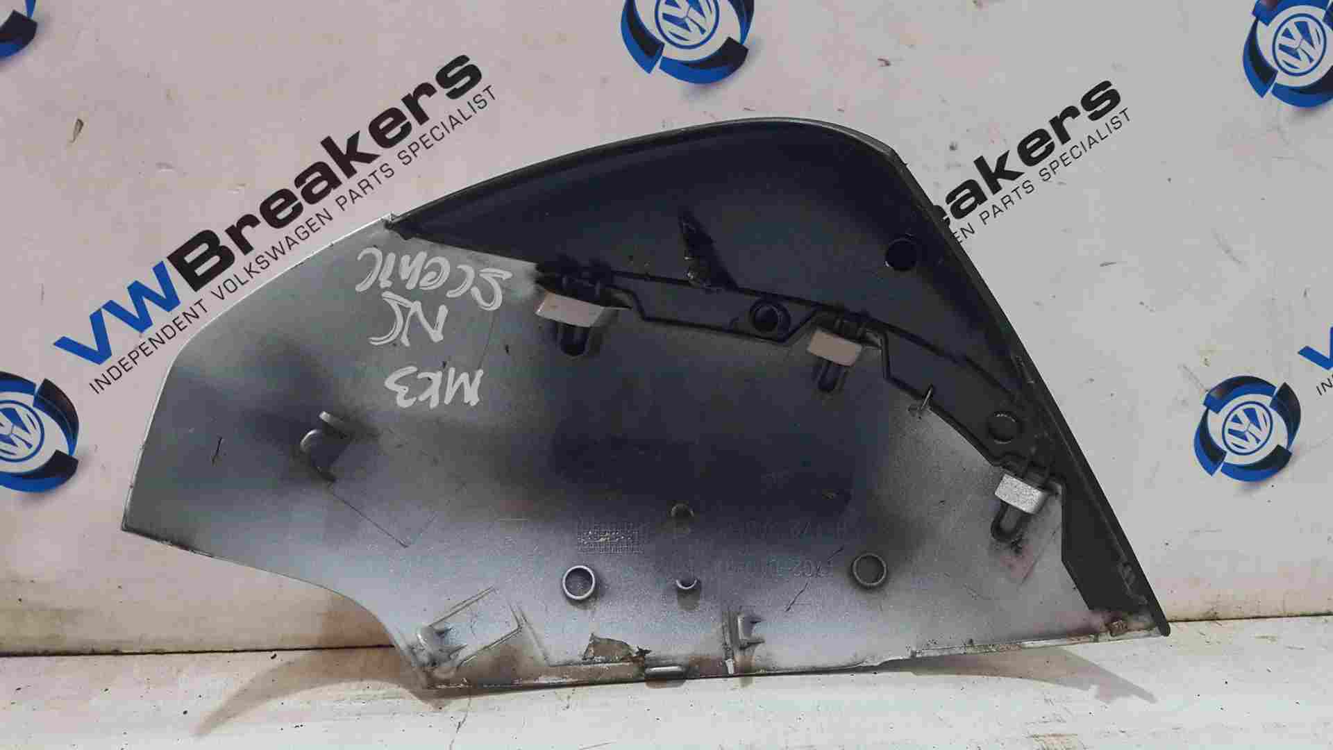 Thumb 4 Renault Scenic MK3 2009-2016 Passenger Ns Wing Mirror Cover Ted69 Silver