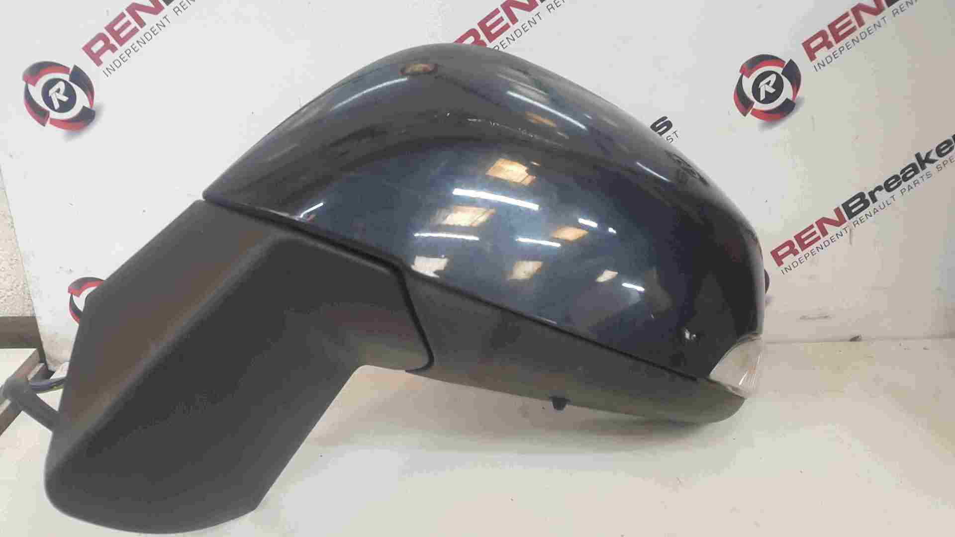 Renault Scenic MK3 2009-2016 Passenger Ns Wing Mirror Grey Teb66 Power Fold