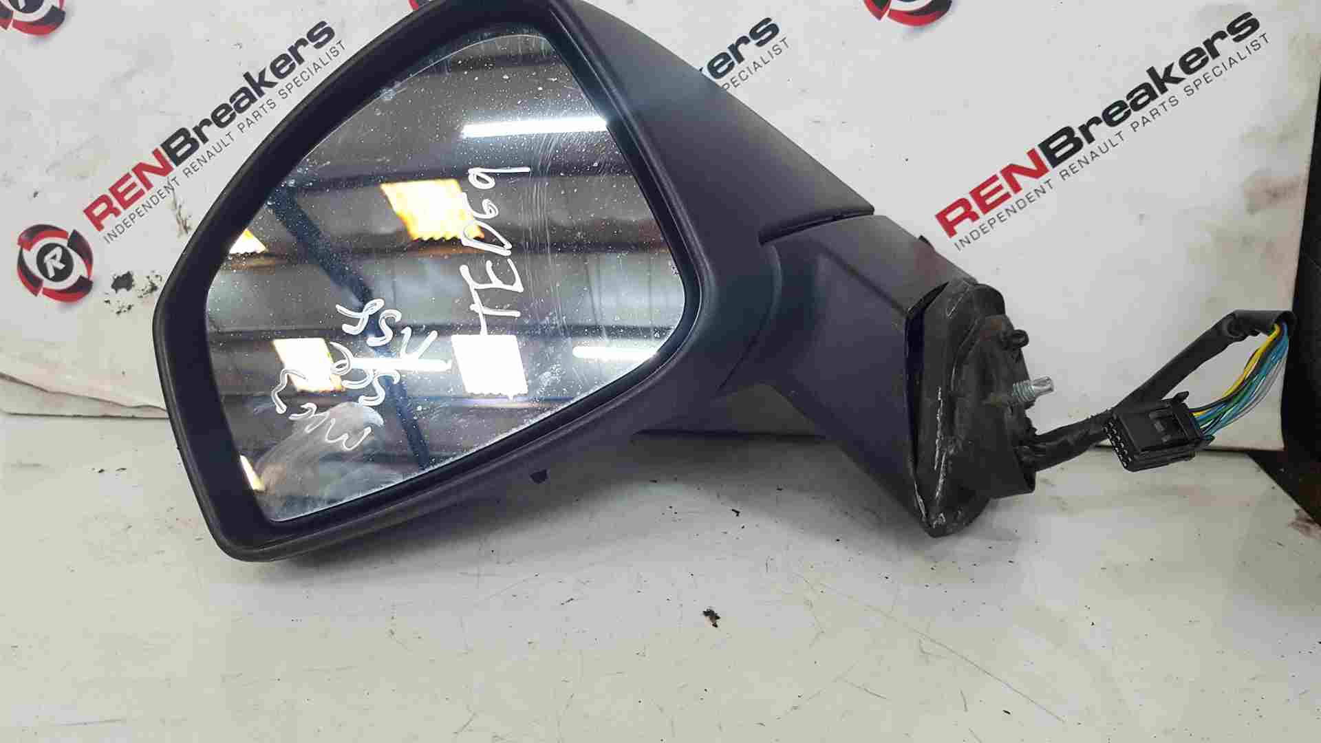 Thumb 5 Renault Scenic MK3 2009-2016 Passenger Ns Wing Mirror Silver Ted69 Damaged