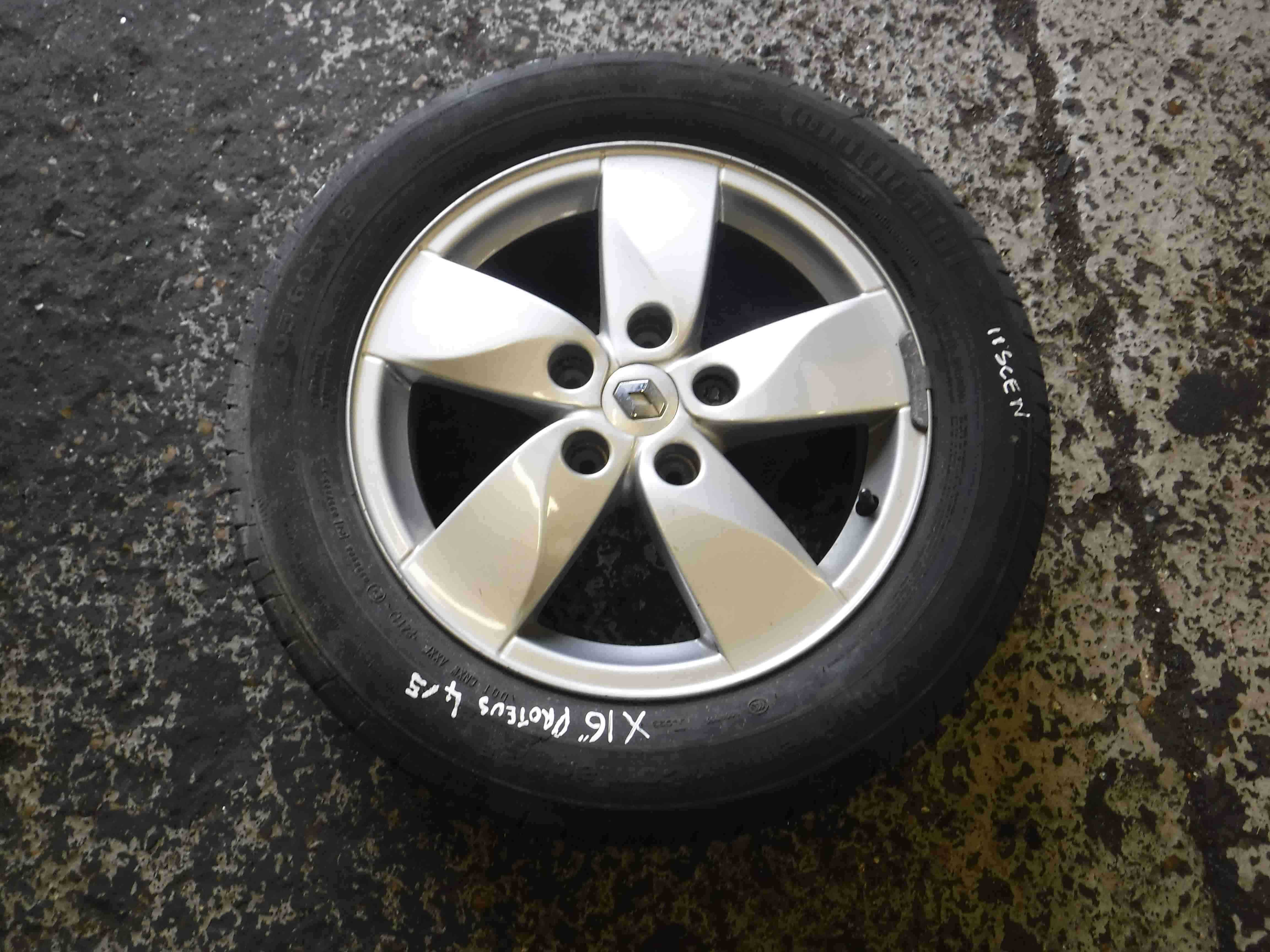 Renault Scenic MK3 2009-2016 Proteus Alloy Wheel 16inch ...