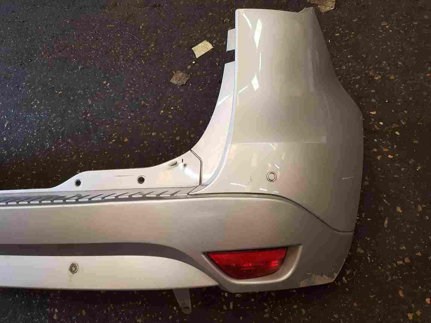 Thumb 2 Renault Scenic MK3 2009-2016 Rear Bumper Silver Grey TED69 + Parking Sensors