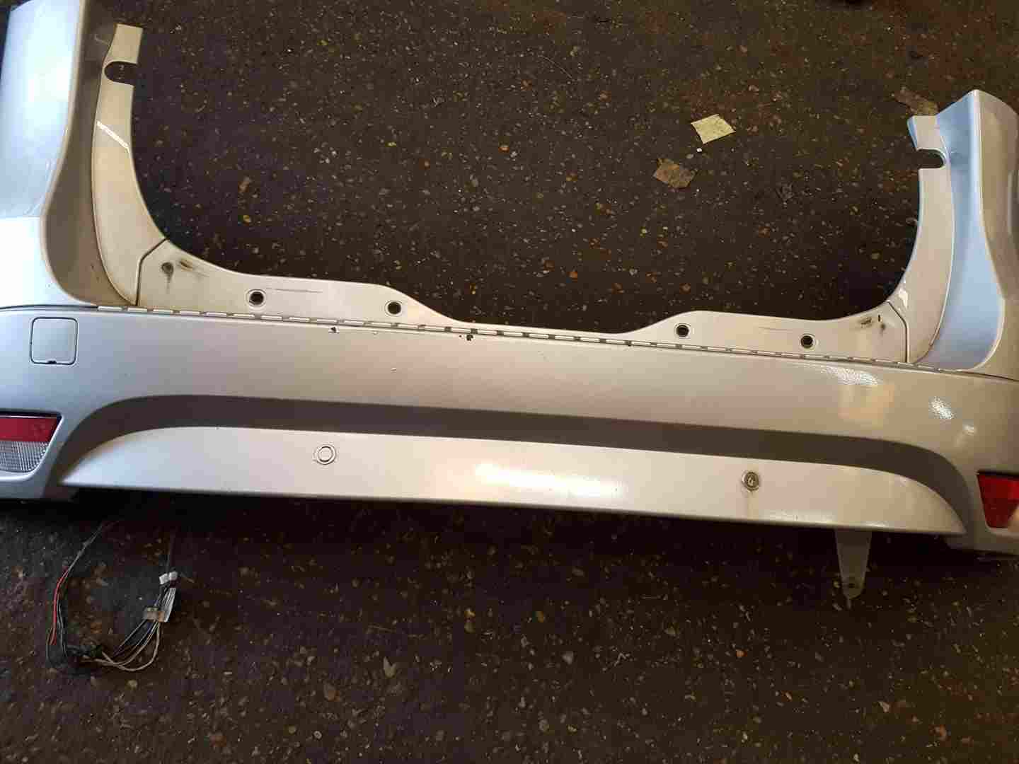 Thumb 4 Renault Scenic MK3 2009-2016 Rear Bumper Silver Grey TED69 + Parking Sensors
