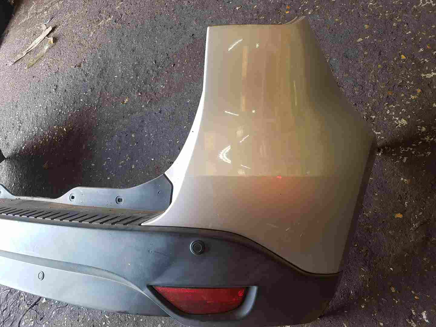 Thumb 2 Renault Scenic MK3 2009-2016 Rear Bumper Silver Ted69 + Parking Sensors