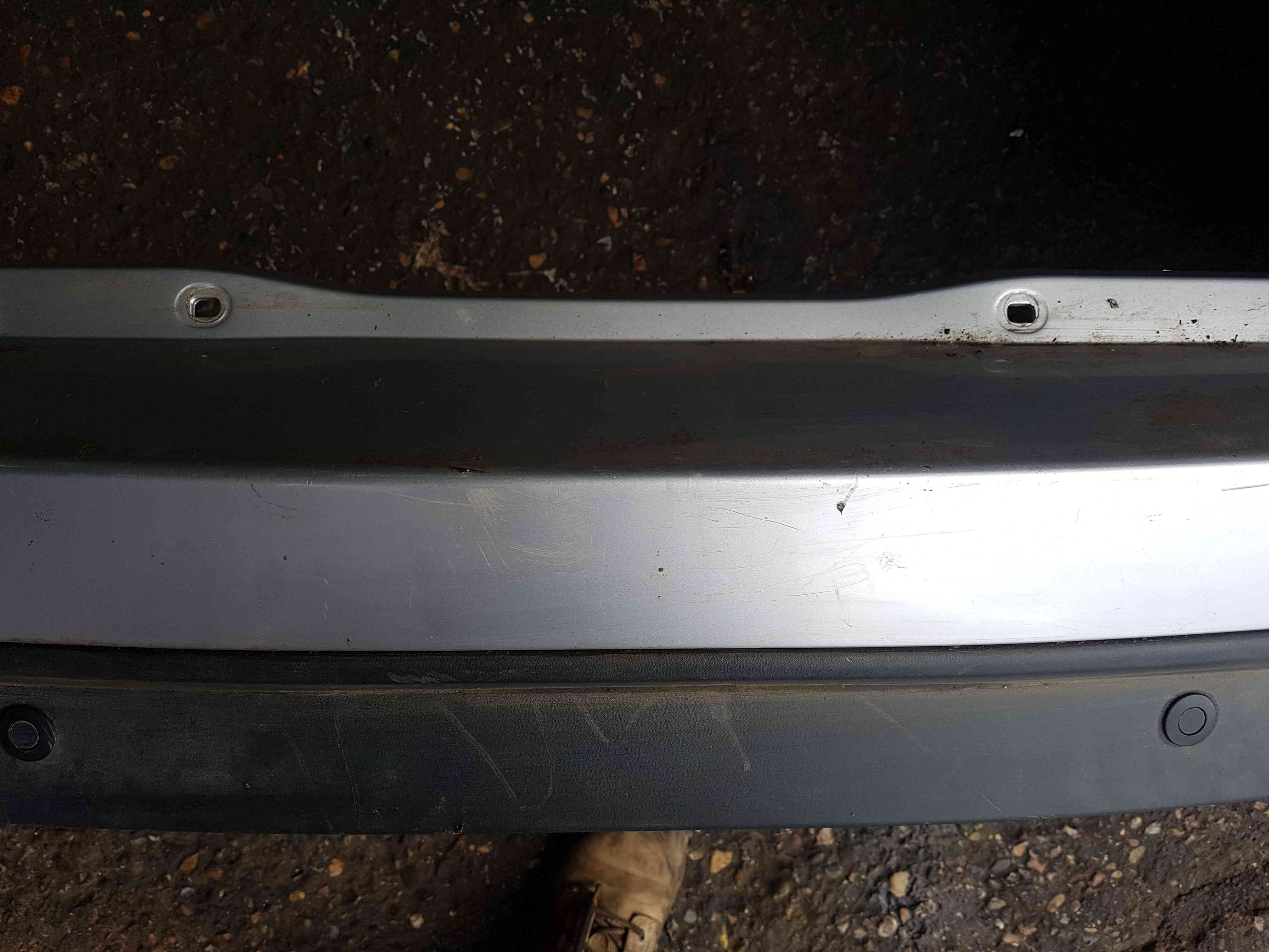 Thumb 2 Renault Scenic MK3 2009-2016 Rear Bumper Silver Ted69 + Parking Sensors