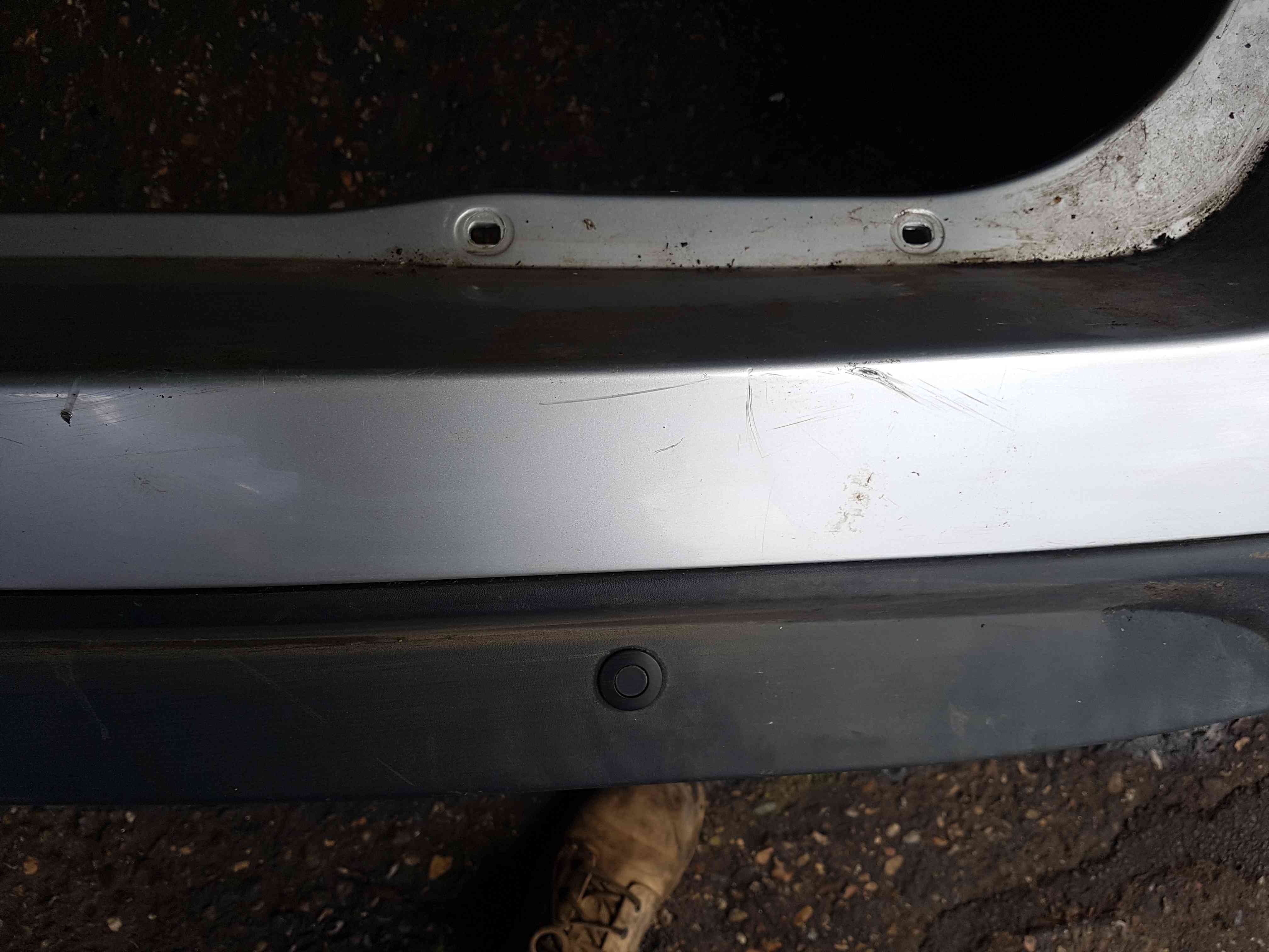 Thumb 4 Renault Scenic MK3 2009-2016 Rear Bumper Silver Ted69 + Parking Sensors
