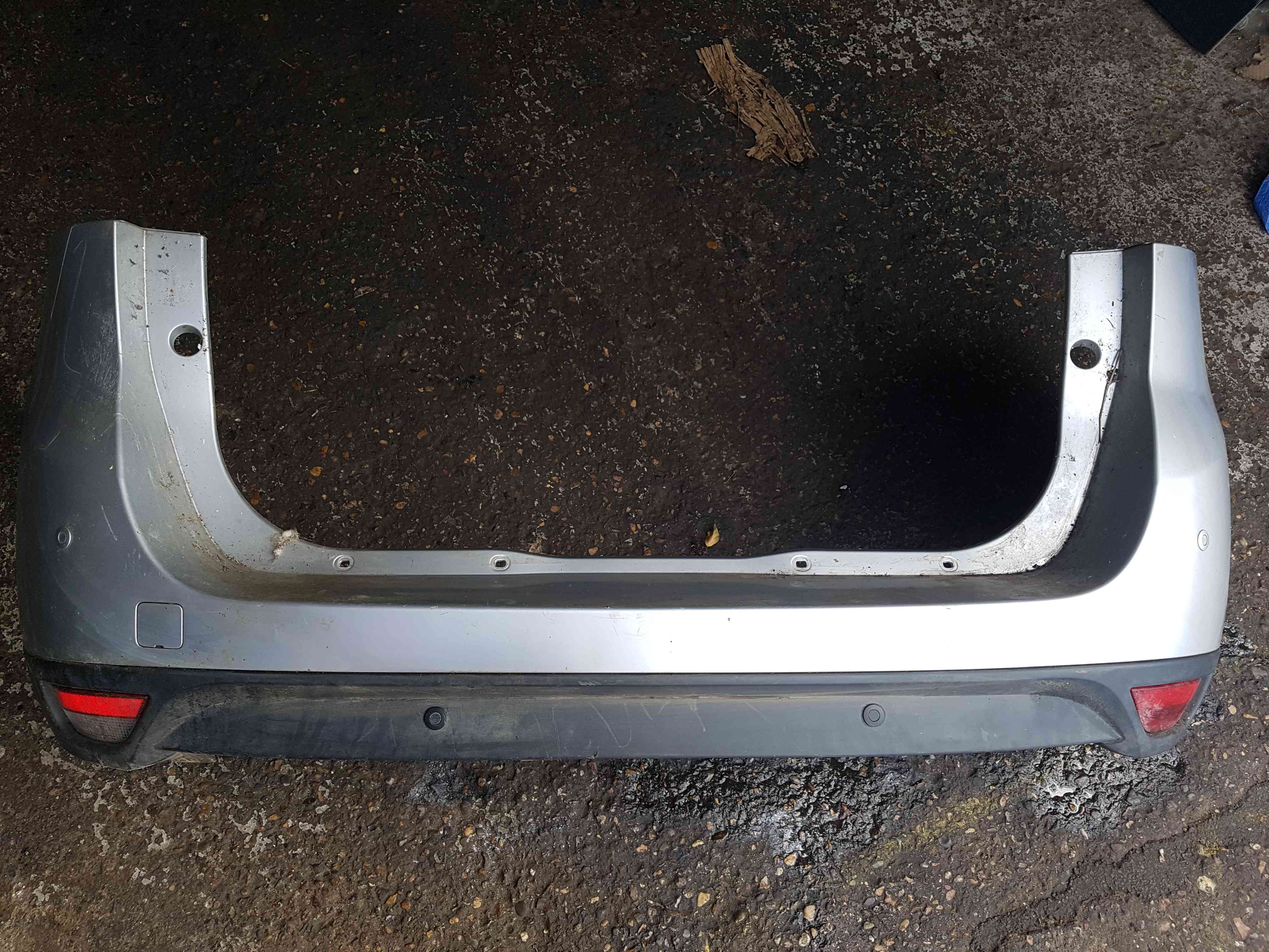 Thumb 7 Renault Scenic MK3 2009-2016 Rear Bumper Silver Ted69 + Parking Sensors
