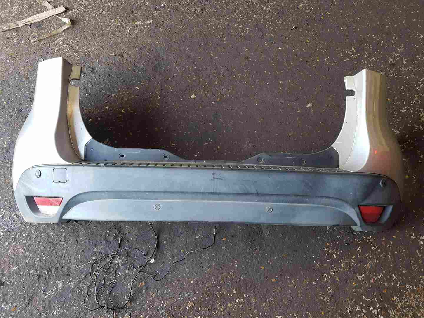 Renault Scenic MK3 2009-2016 Rear Bumper Silver Ted69 + Parking Sensors