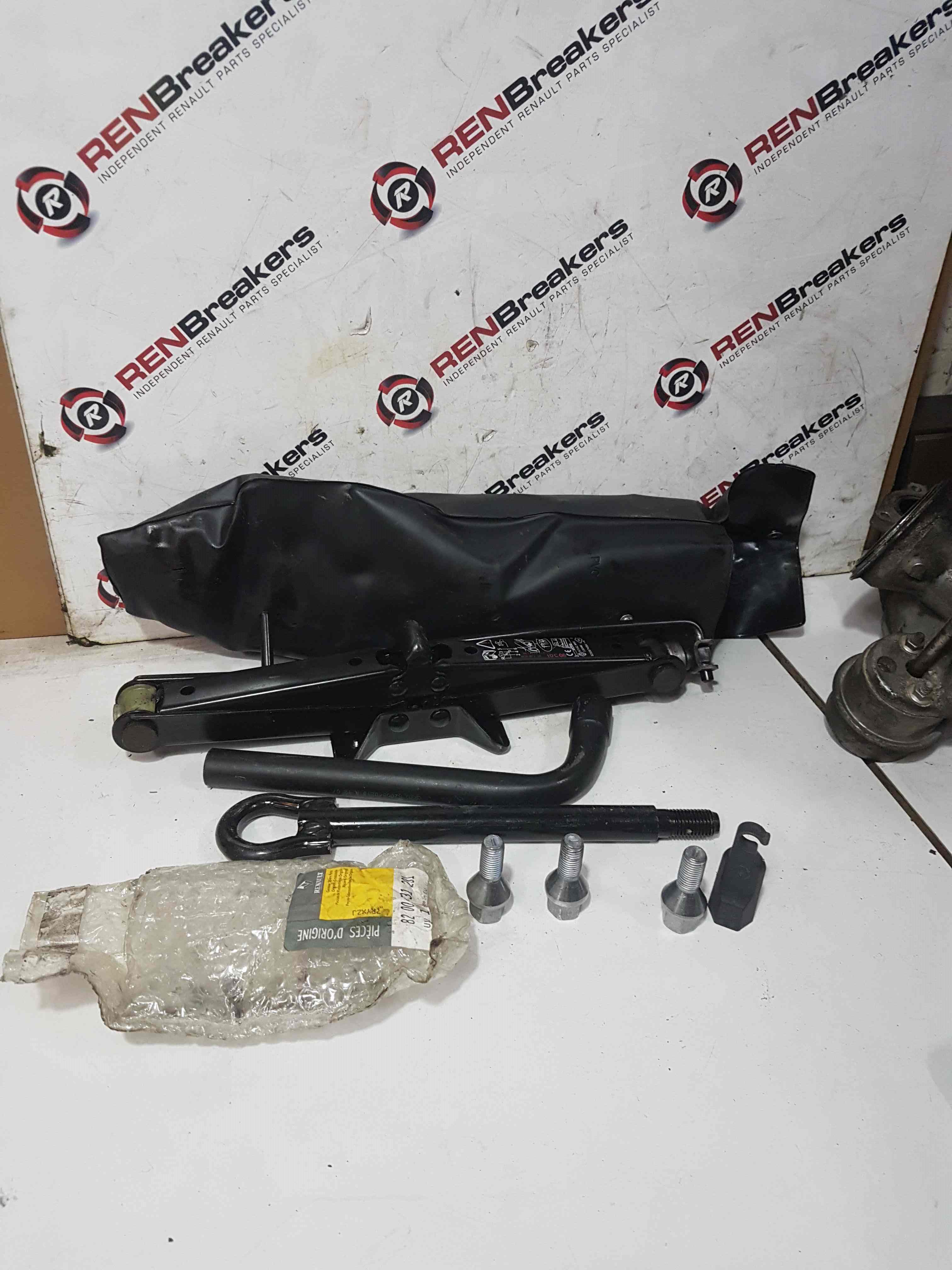 Thumb 2 Renault Scenic MK3 2009-2016 Spare Wheel Jack SET + Brace 8200377428