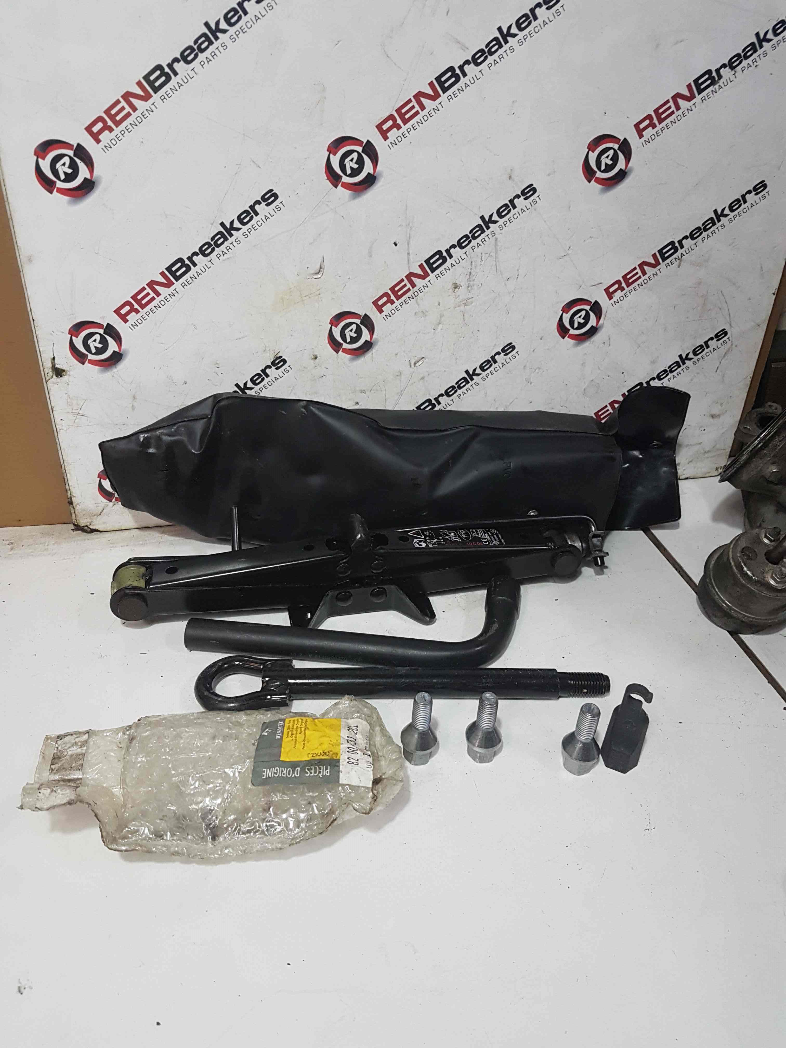 Thumb 3 Renault Scenic MK3 2009-2016 Spare Wheel Jack SET + Brace 8200377428