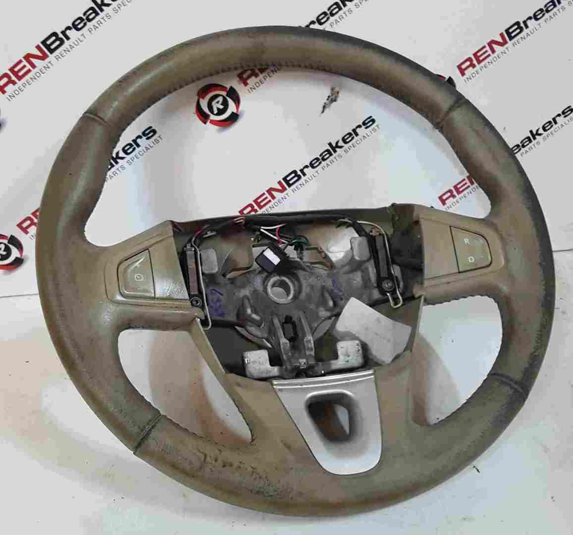 Renault Scenic MK3 2009-2016 Steering Wheel Beige Cruise