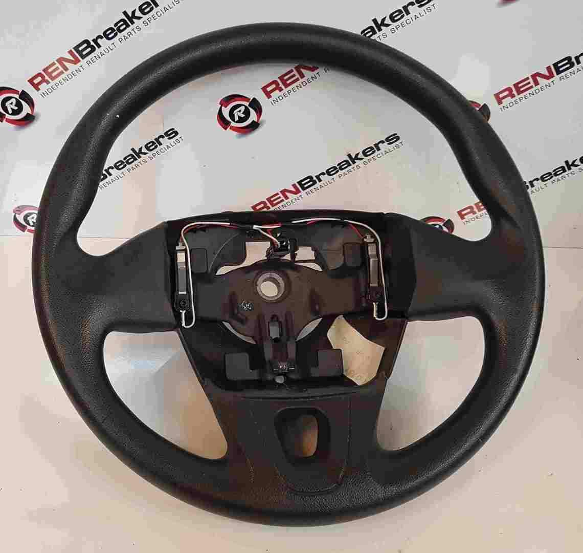 Renault Scenic MK3 2009-2016 Steering Wheel Plain Black 6074098