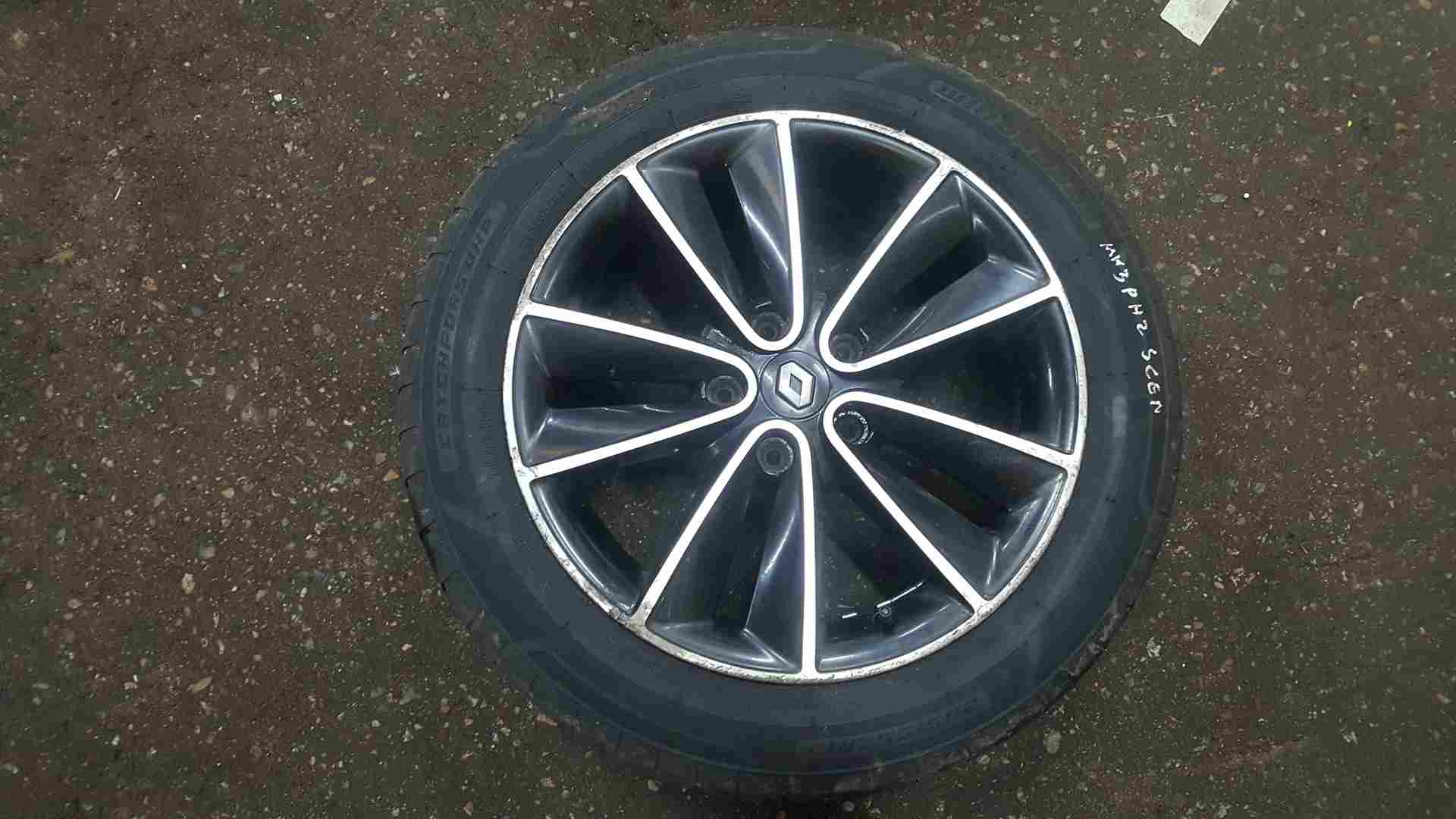 Thumb 5 Renault Scenic MK3 2013-2016 Alloy Wheel + Tyre 205 55 17 5Mm 403006786R 4/5