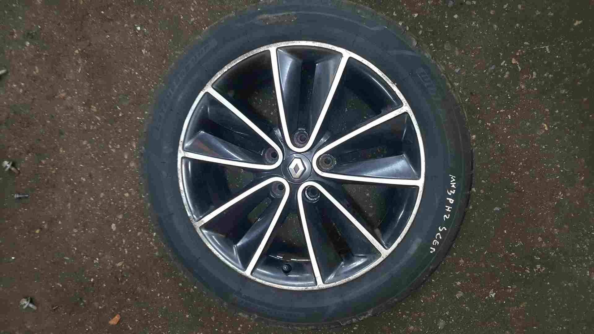Thumb 8 Renault Scenic MK3 2013-2016 Alloy Wheel + Tyre 205 55 17 5Mm 403006786R 4/5
