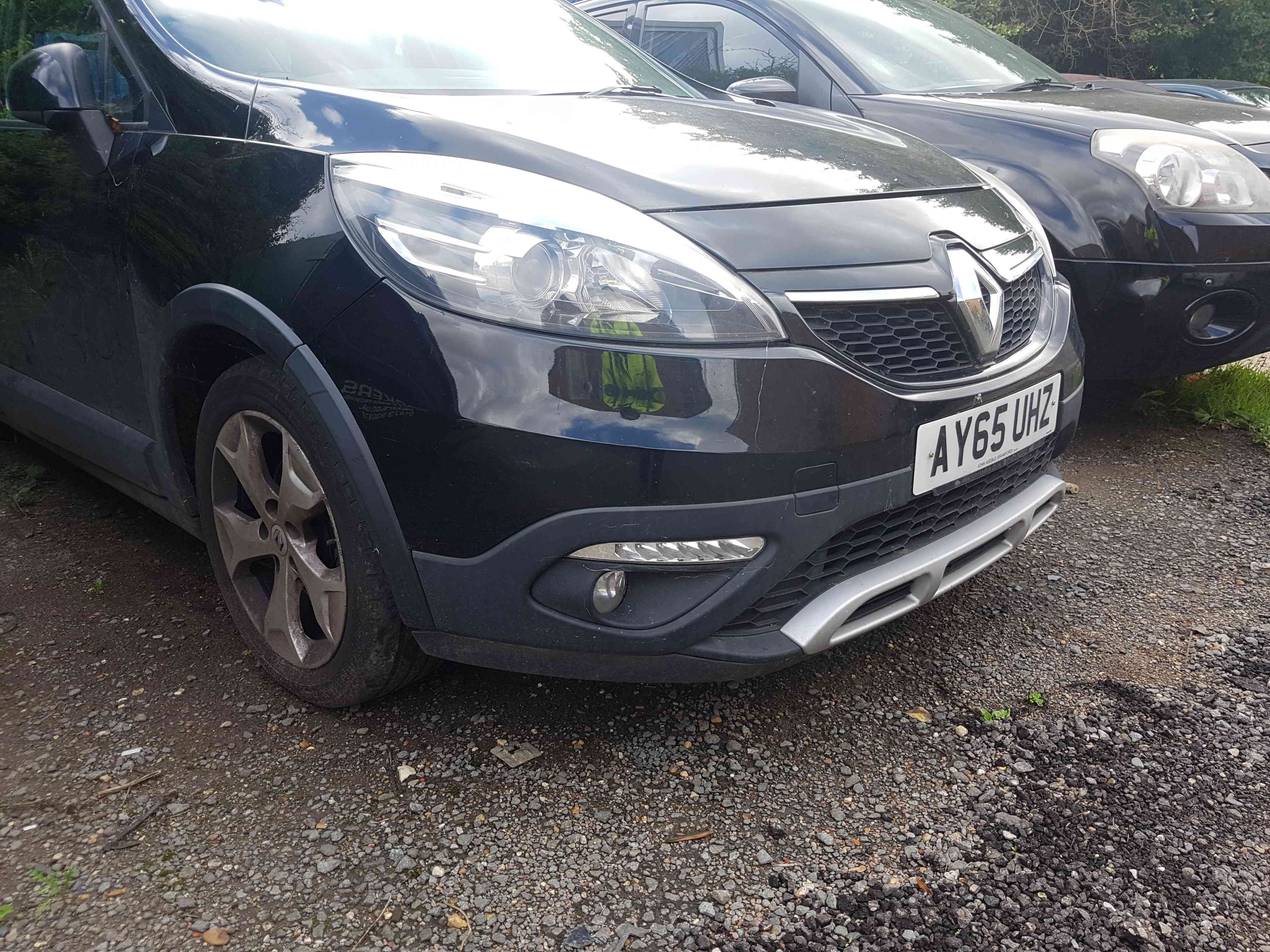 Thumb 2 Renault Scenic MK3 2013-2016 Front Bumper Black Tegne + Lights + Grill Facelift