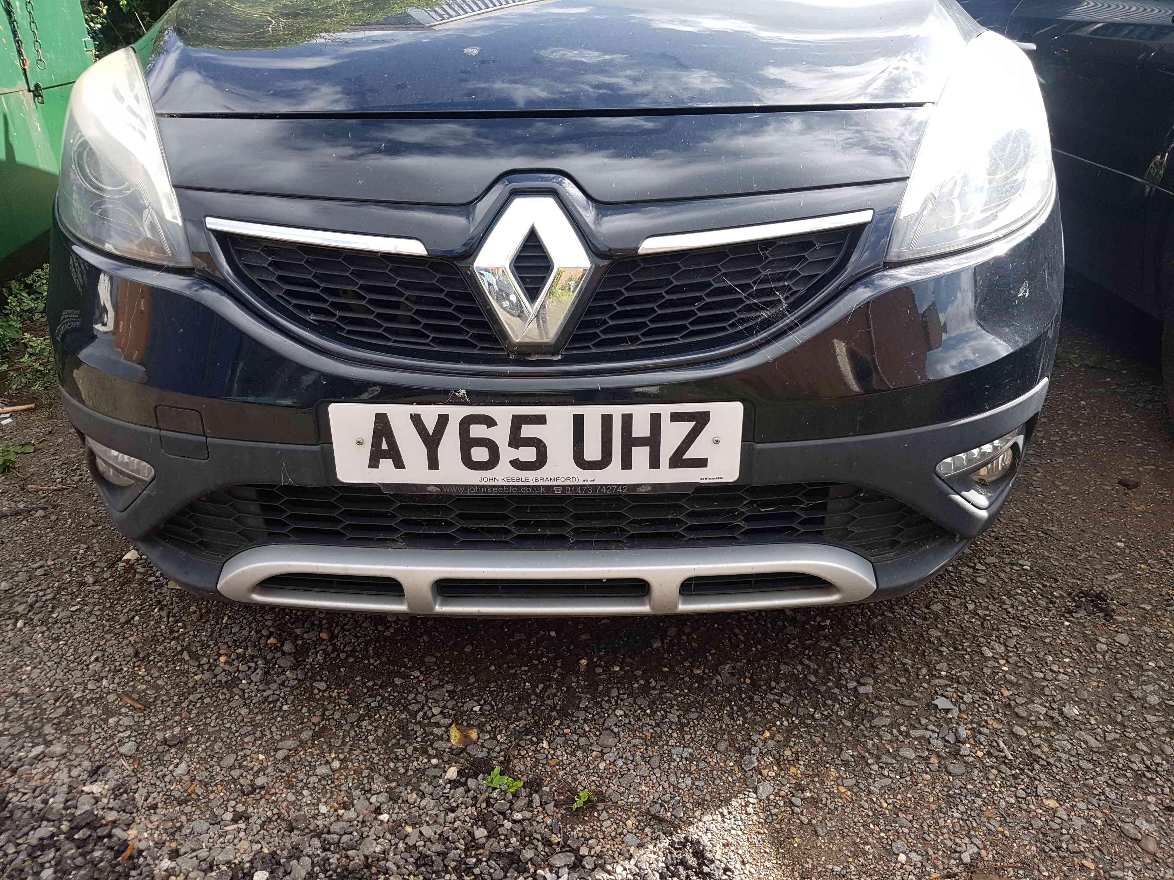 Thumb 3 Renault Scenic MK3 2013-2016 Front Bumper Black Tegne + Lights + Grill Facelift