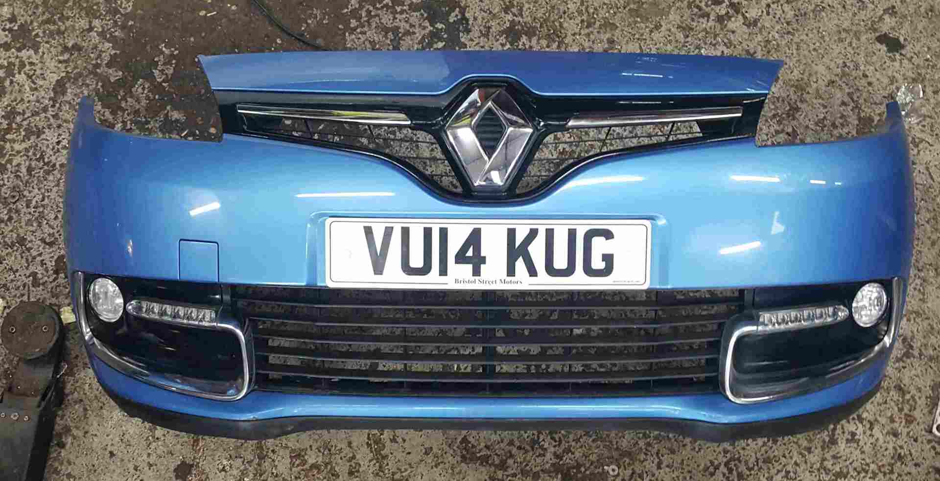 Thumb 3 Renault Scenic MK3 2013-2016 Front Bumper Blue TERPB