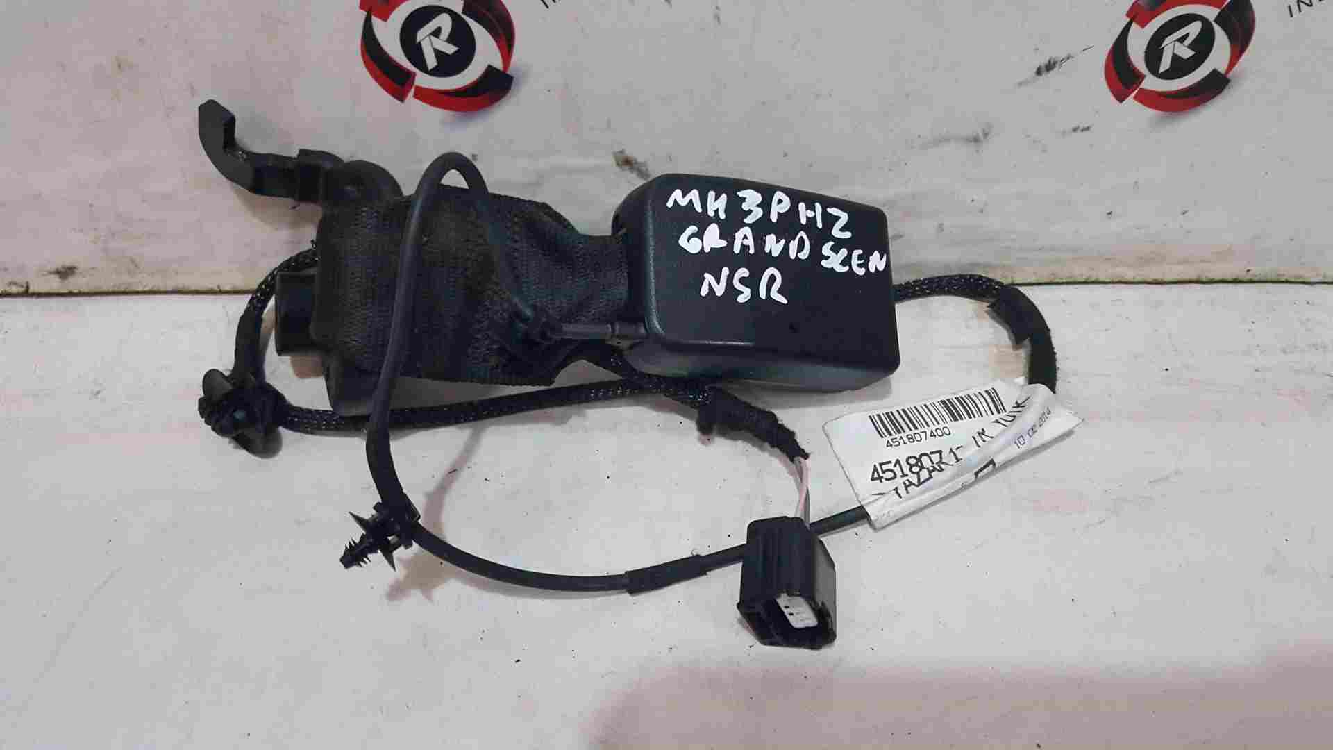 Thumb 2 Renault Scenic MK3 2013-2016 Passenger NSR Rear Seat Belt Buckle Clip Anchor