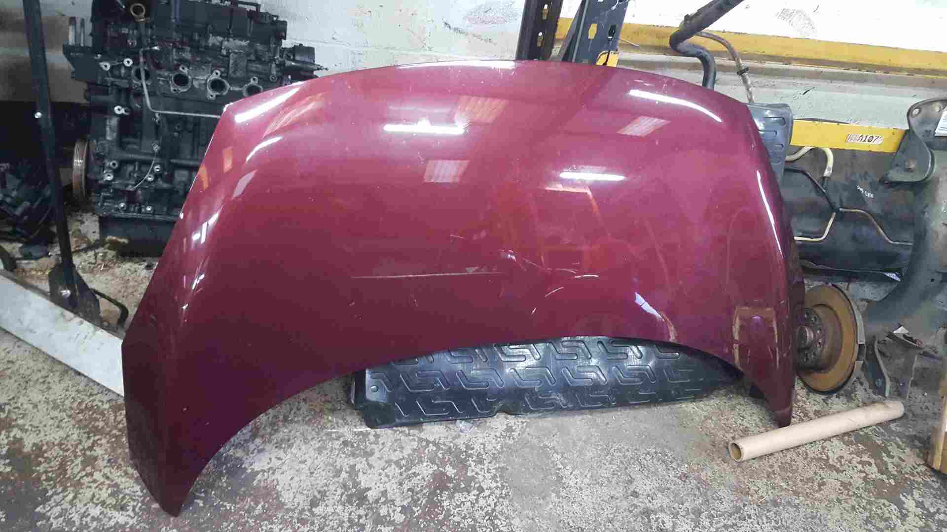 Renault Scenic MK3 Ph2 2013-2016 Front Bonnet Purple Tennm