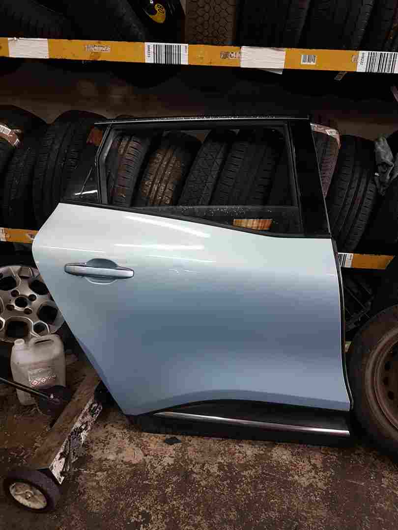 Renault Scenic MK4 2016-2022 DRIVER OSR Rear Door Aqua Blue Terpq