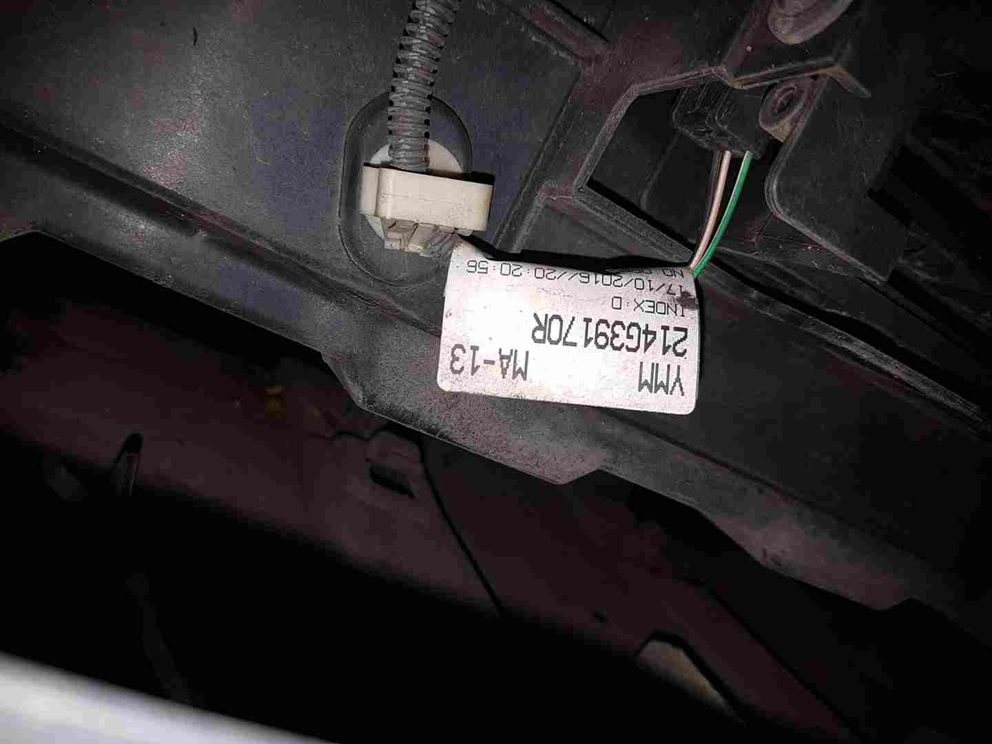 Thumb 8 Renault Scenic MK4 2016-2022 Front Bumper Aqua Blue Terpq + SENSORS
