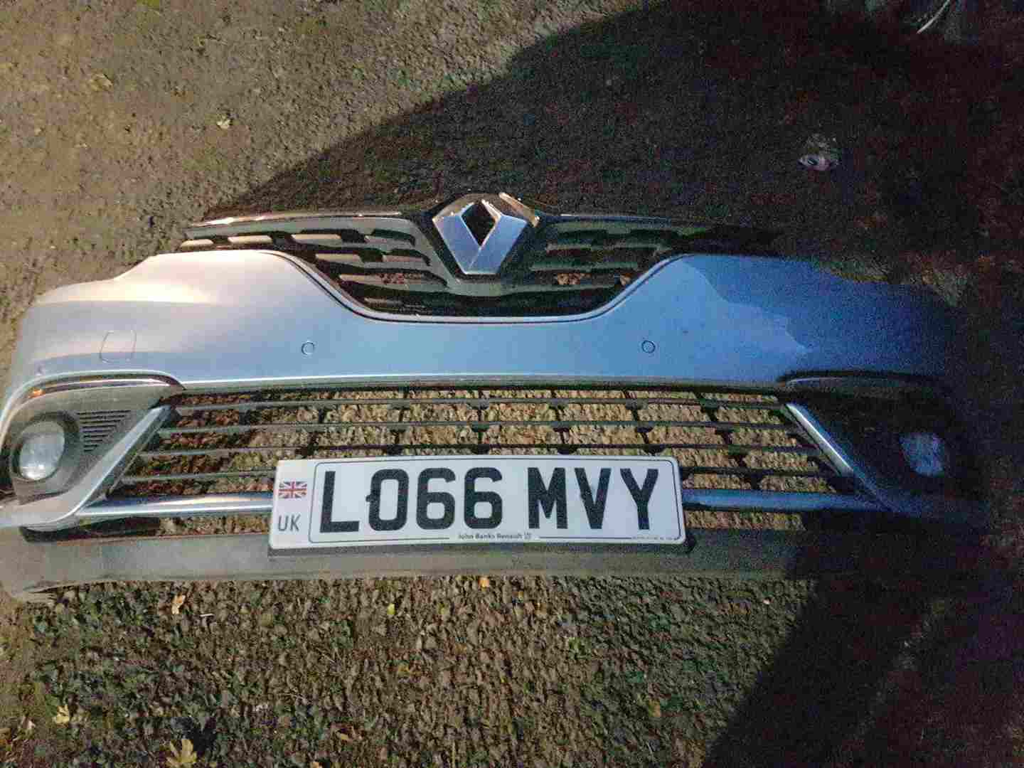 Thumb 3 Renault Scenic MK4 2016-2022 Front Bumper Aqua Blue Terpq + SENSORS