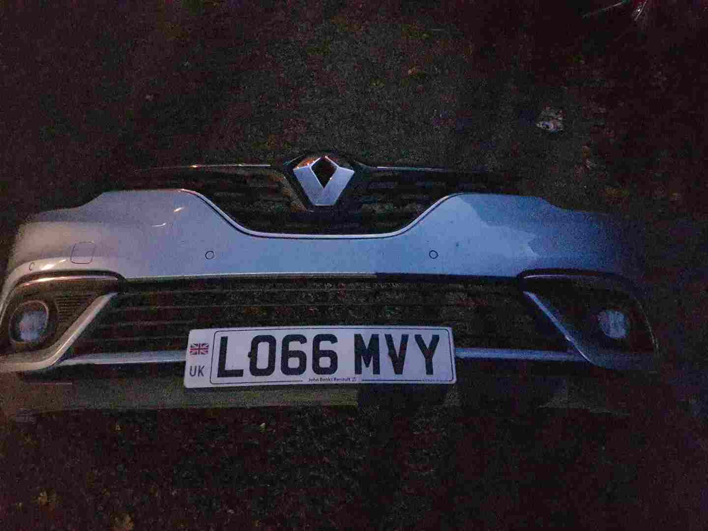Thumb 4 Renault Scenic MK4 2016-2022 Front Bumper Aqua Blue Terpq + SENSORS