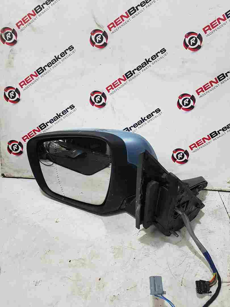 Thumb 5 Renault Scenic MK4 2016-2022 Passenger NSF Wing Mirror Blue Aqua Terpq Folding