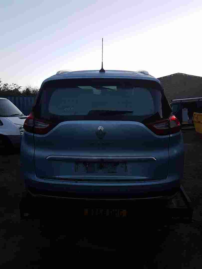 Thumb 2 Renault Grand Scenic MK4 2016-2022 Rear Tailgate Boot Blue Aqua Terpq