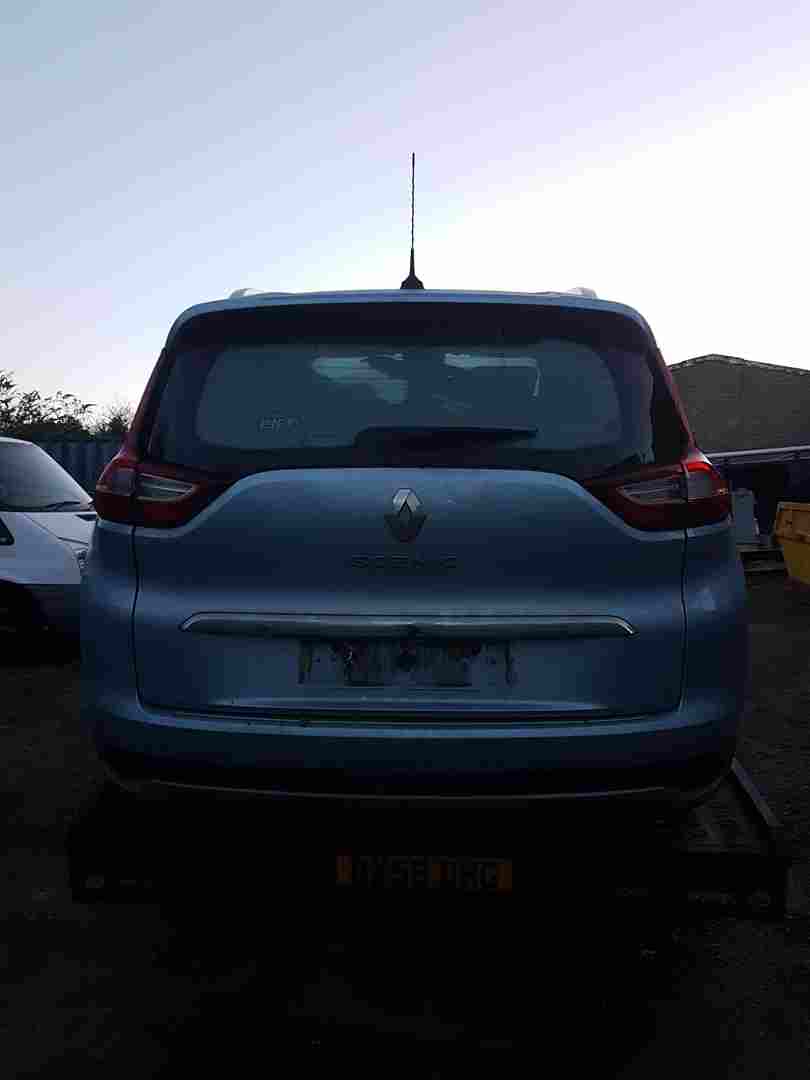 Renault Grand Scenic MK4 2016-2022 Rear Tailgate Boot Blue Aqua Terpq