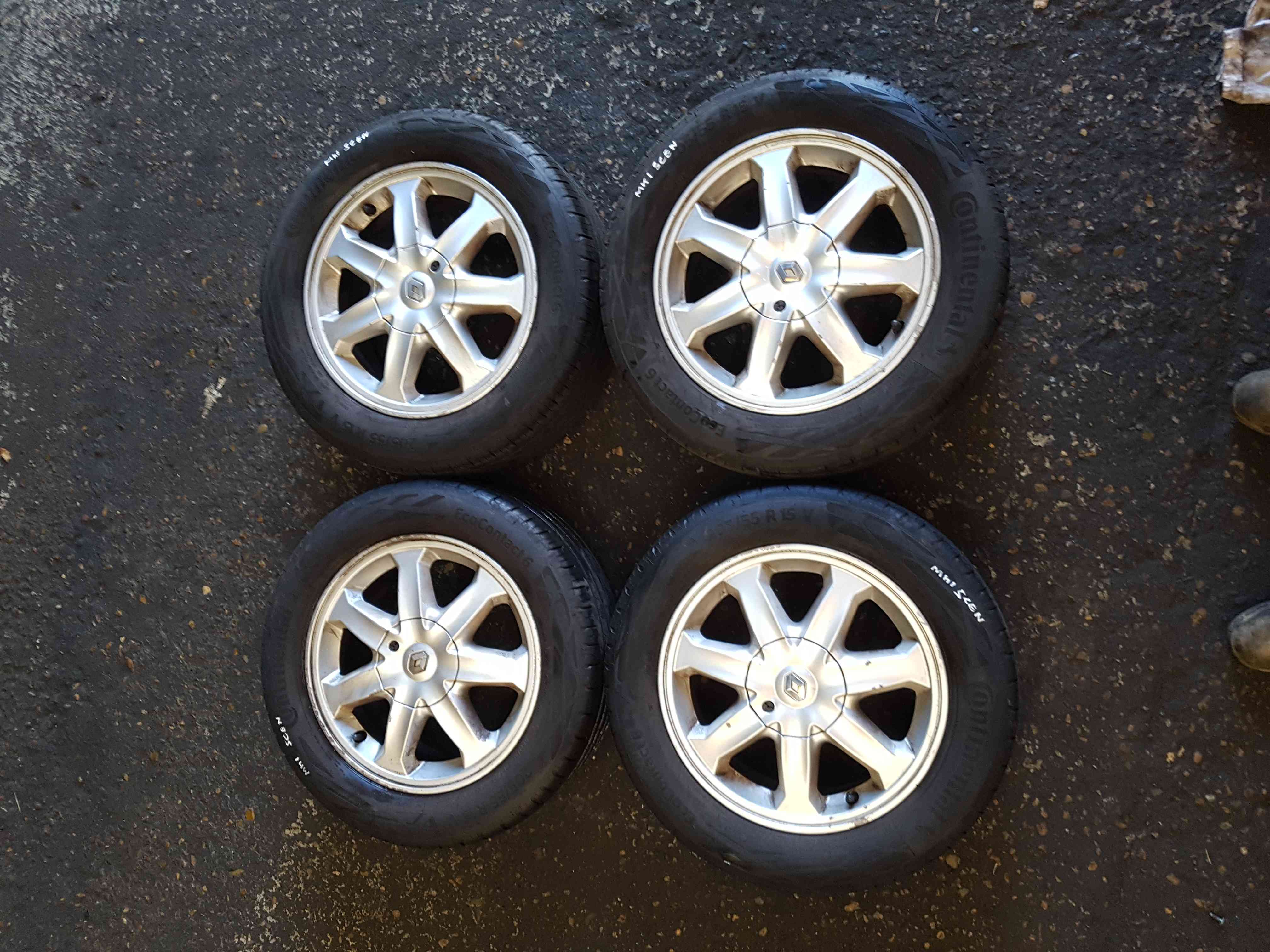 Thumb 2 Renault Scenic Mk1 1999-2003 15 inch Alloy Wheels Alloys SET X4  205 55 15 3/5