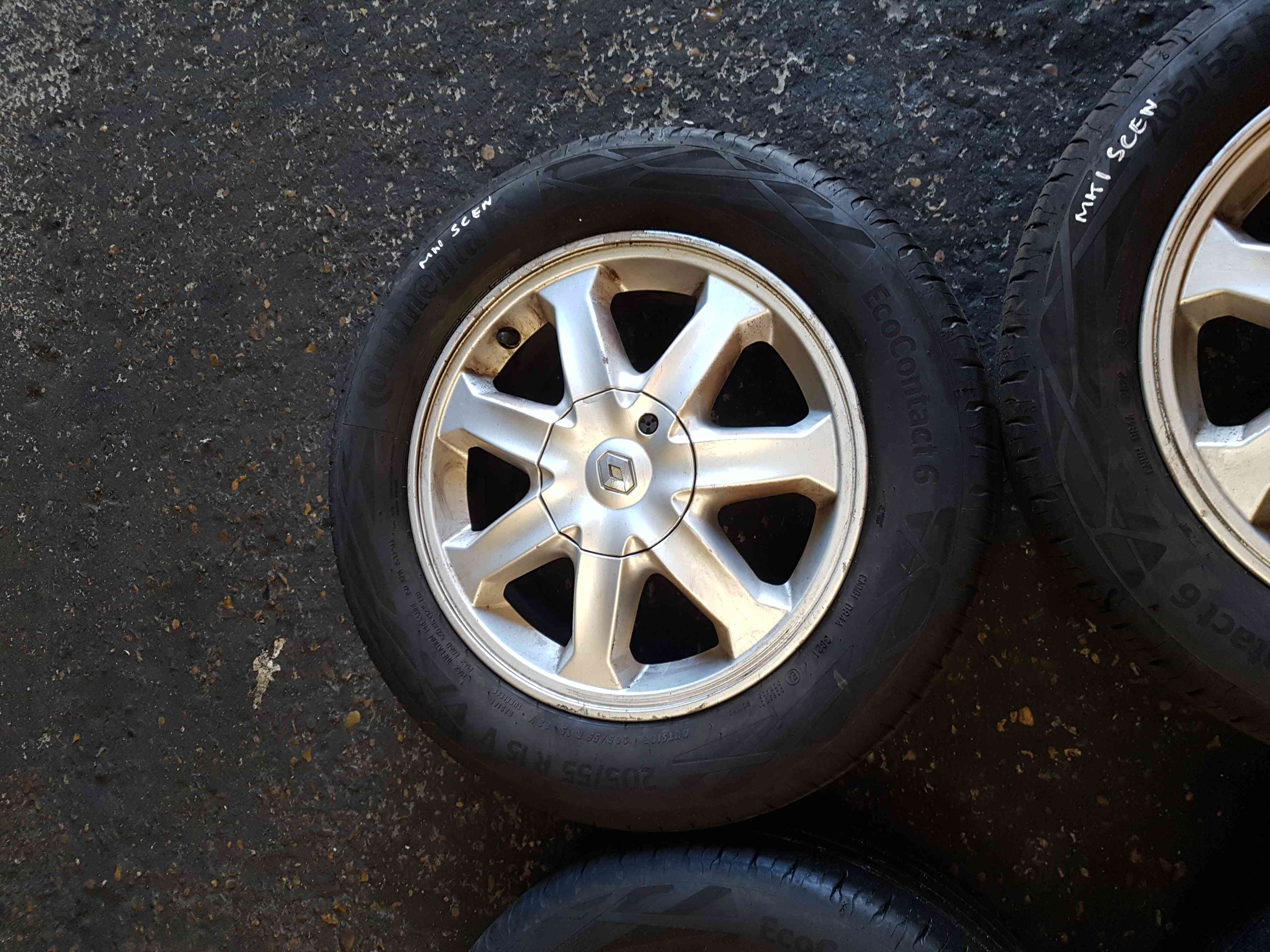 Thumb 6 Renault Scenic Mk1 1999-2003 15 inch Alloy Wheels Alloys SET X4  205 55 15 3/5