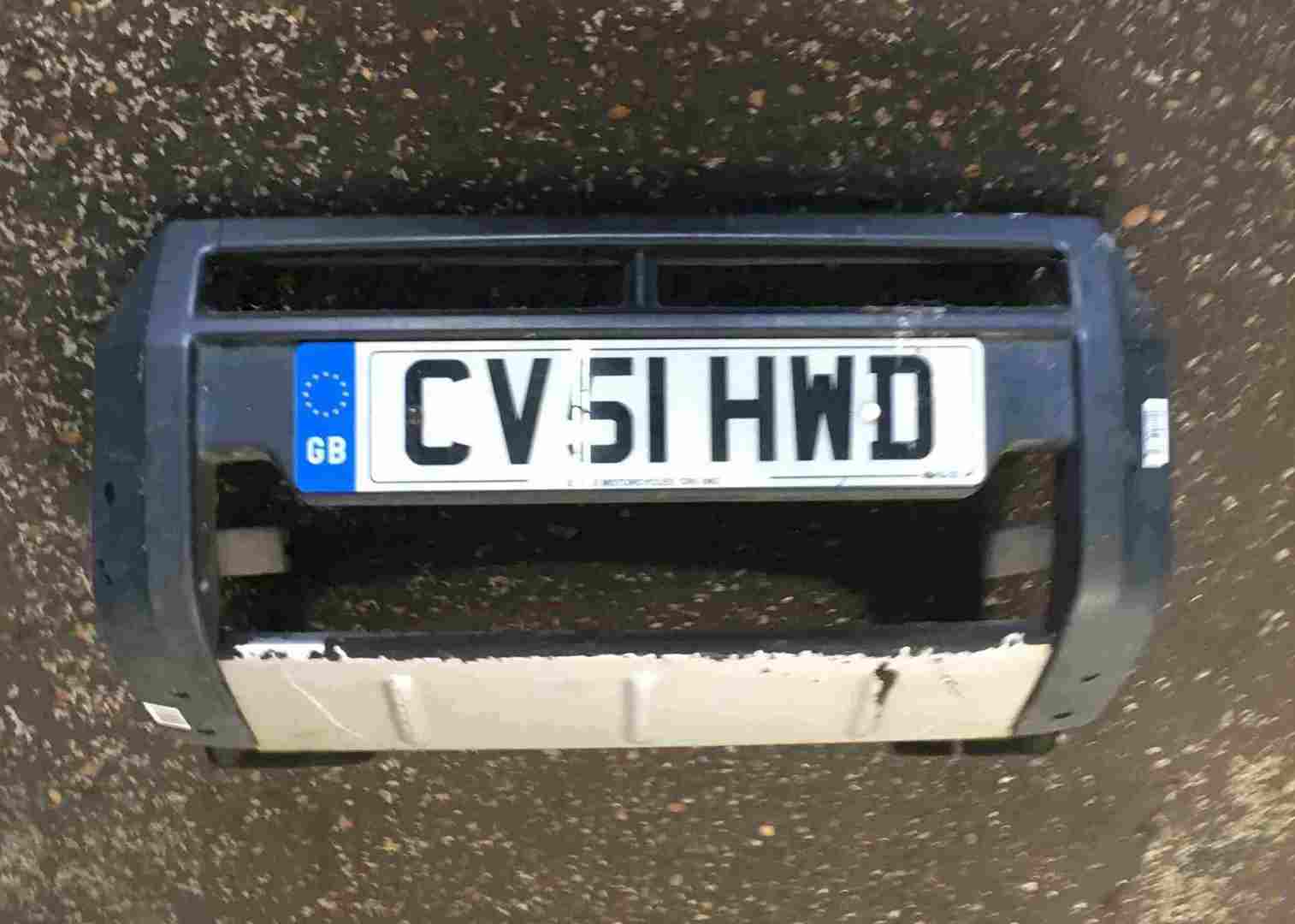 Renault Scenic RX4 1999-2003 Front Bumper Valance Scoop Plain Black