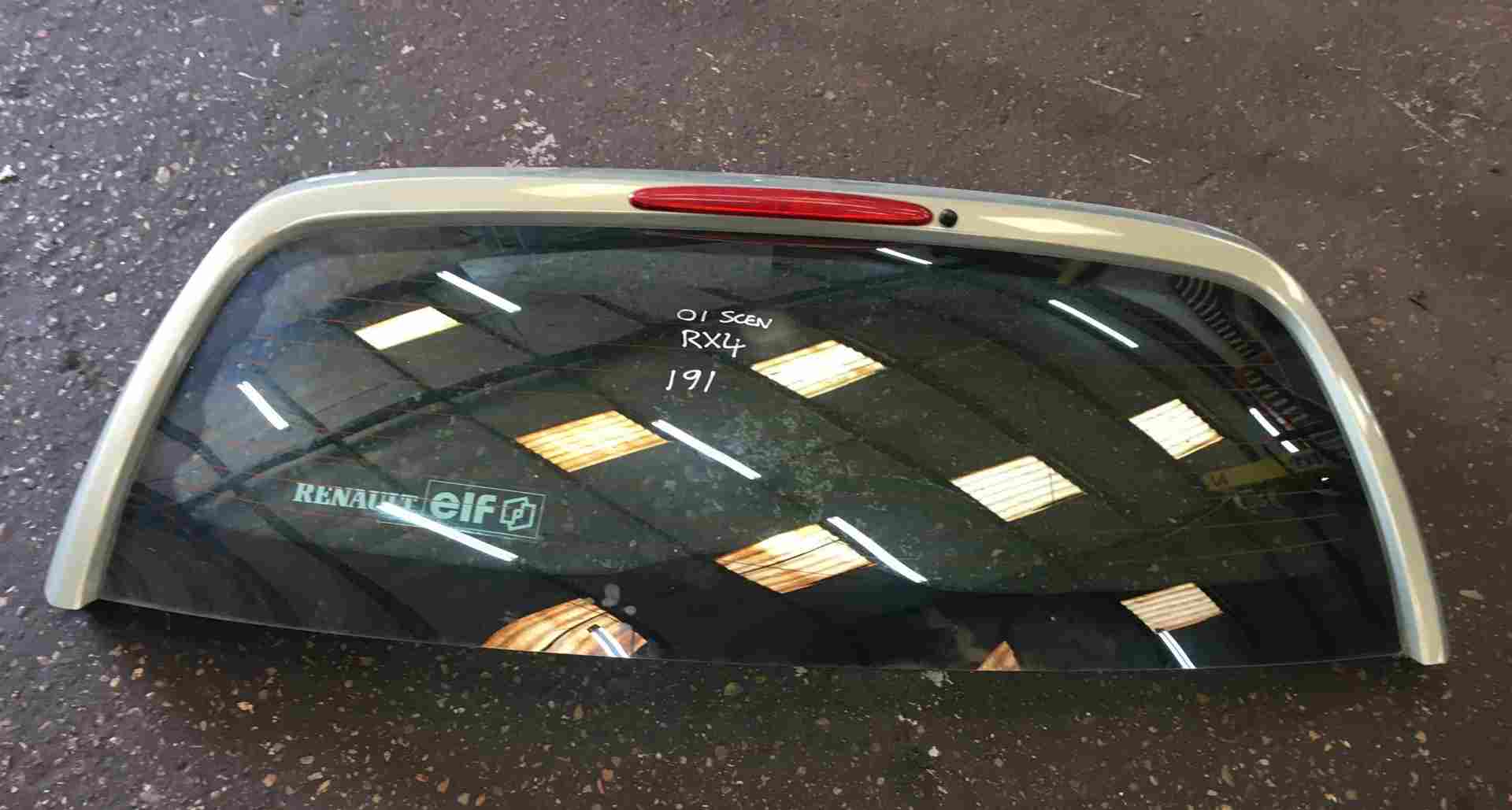 Renault Scenic RX4 1999-2003 Rear Boot Window Lift Open Glass Green NV191