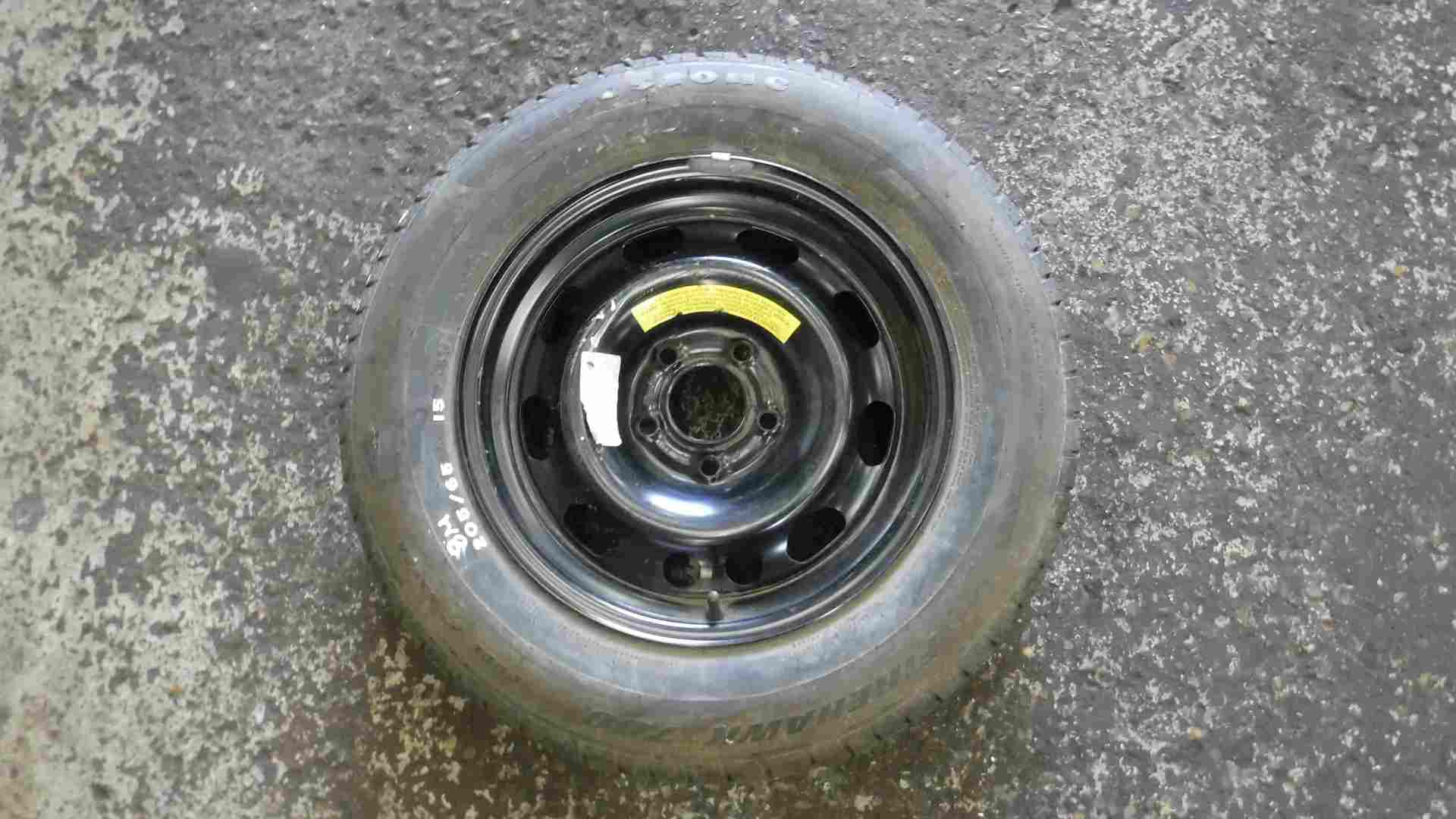 Renault Spare Steel Wheel + Tyre 205 65 15 8mm Tread 5 Stud