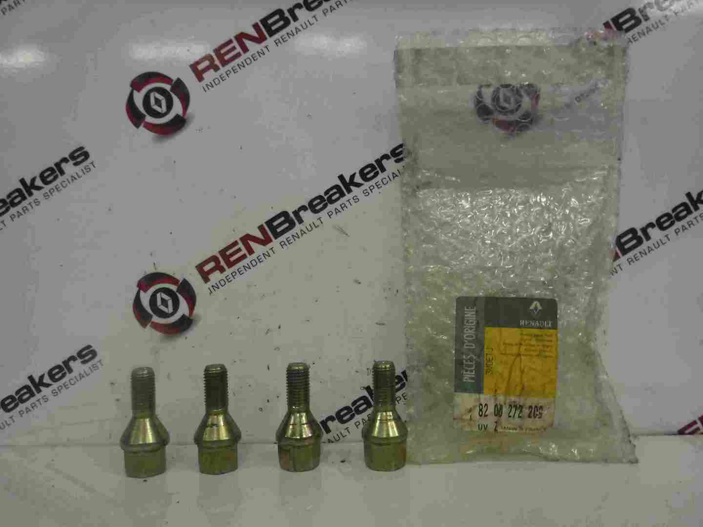 Renault Steel Wheel Nuts X4 8200272209