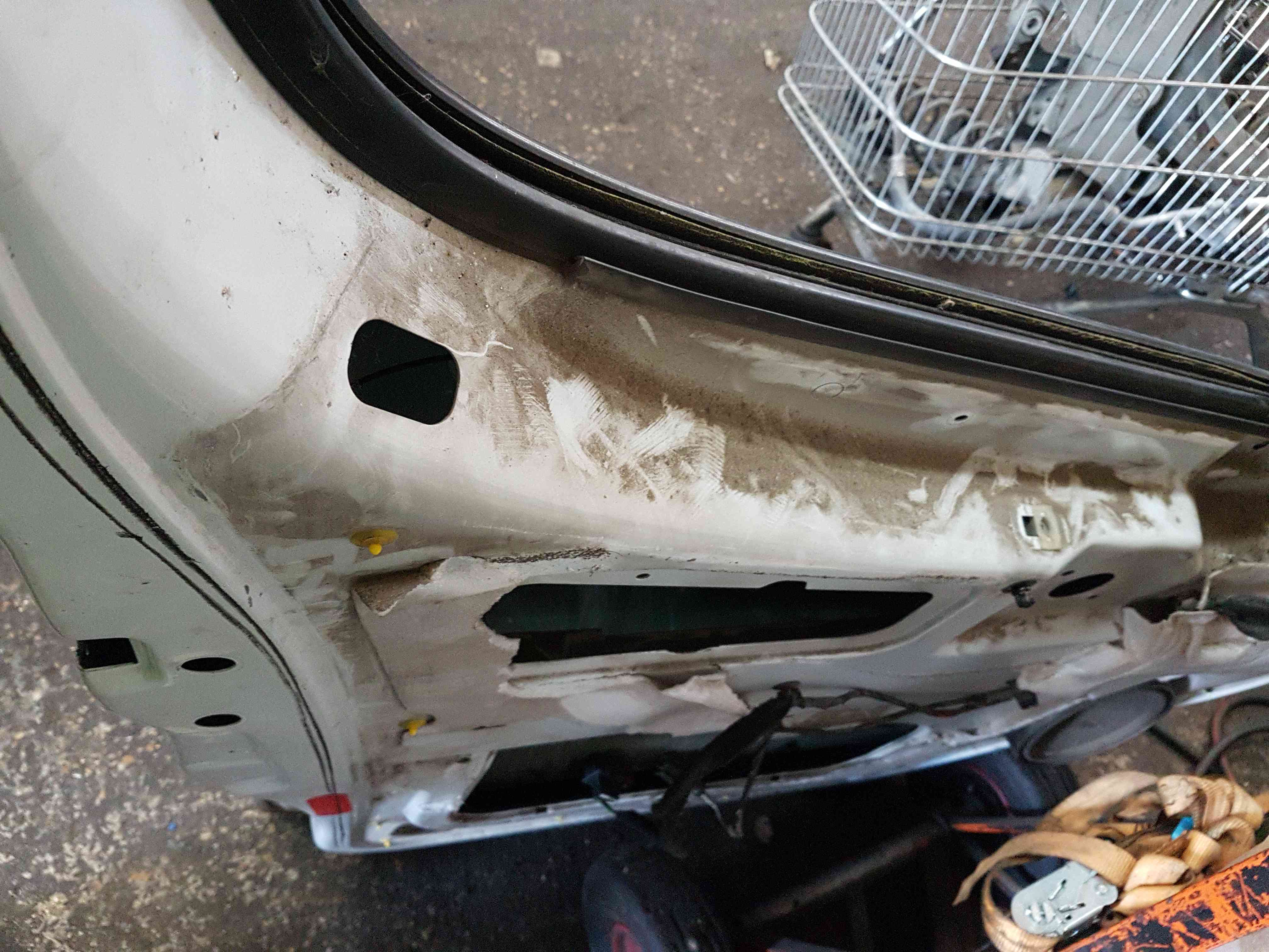 Thumb 3 Renault Trafic + Vivaro 2001-2006 Passenger NSF Front Door White